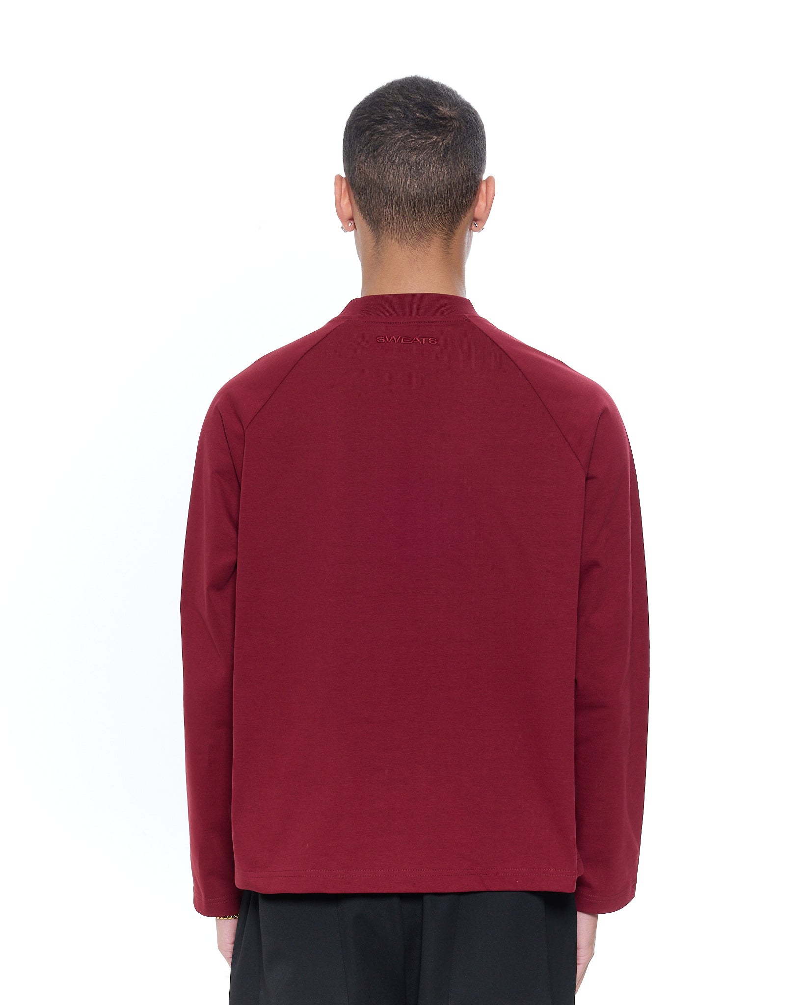 Long Sleeve T-Shirt - Burgundy - SWEATS EU