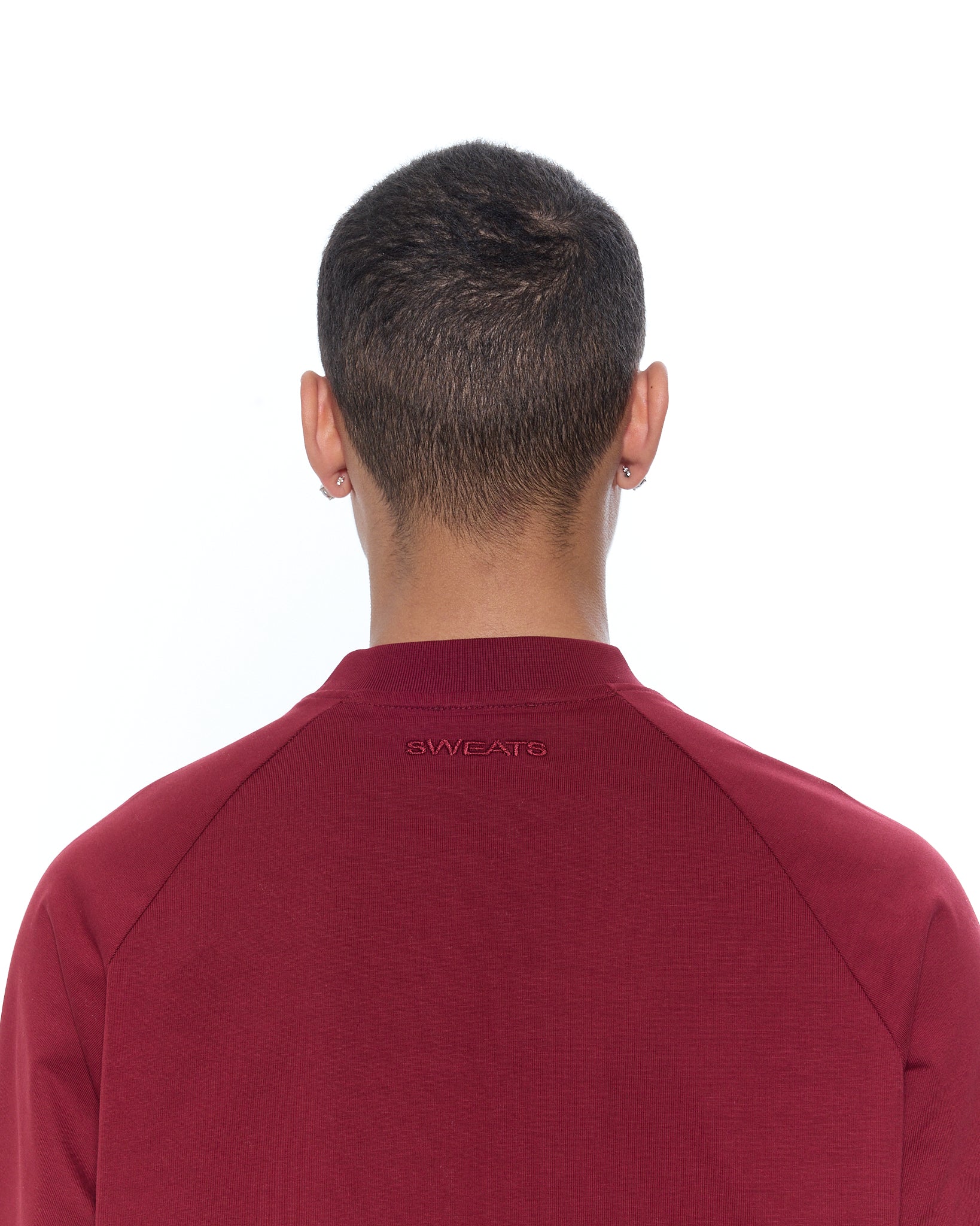 Long Sleeve T-Shirt - Burgundy - SWEATS EU