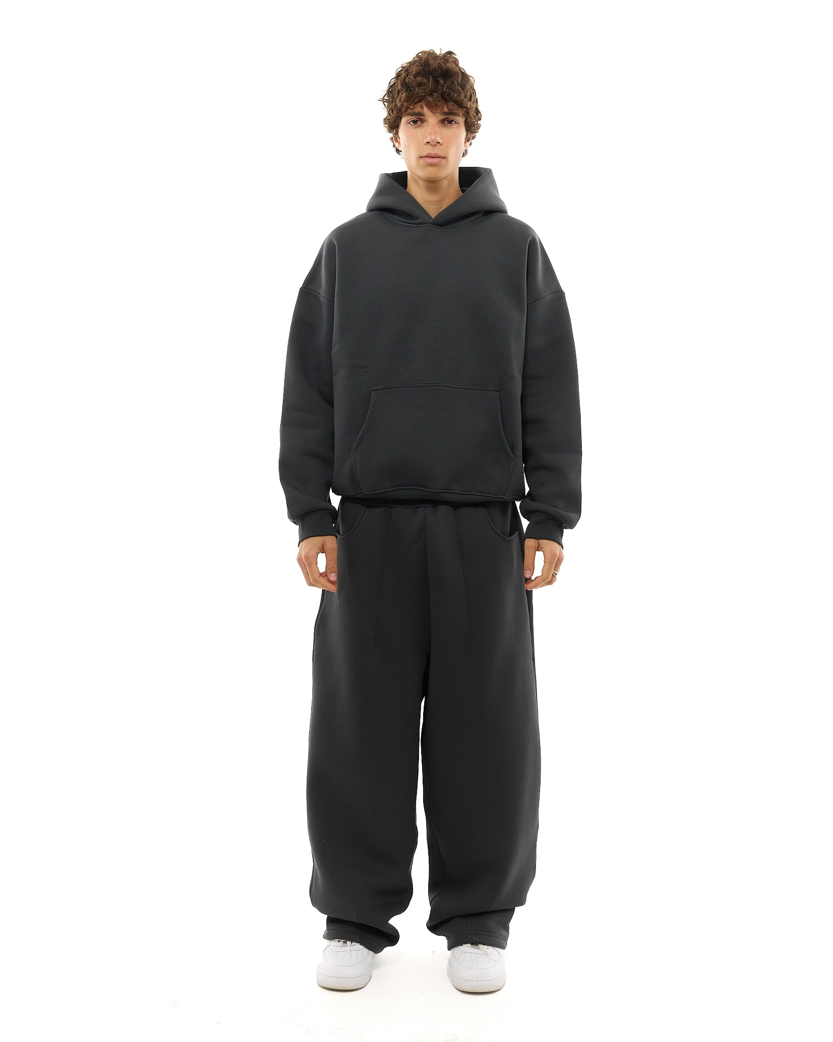 COZY STRAIGHT LEG SWEATS - GRANITE - SWEATS EU