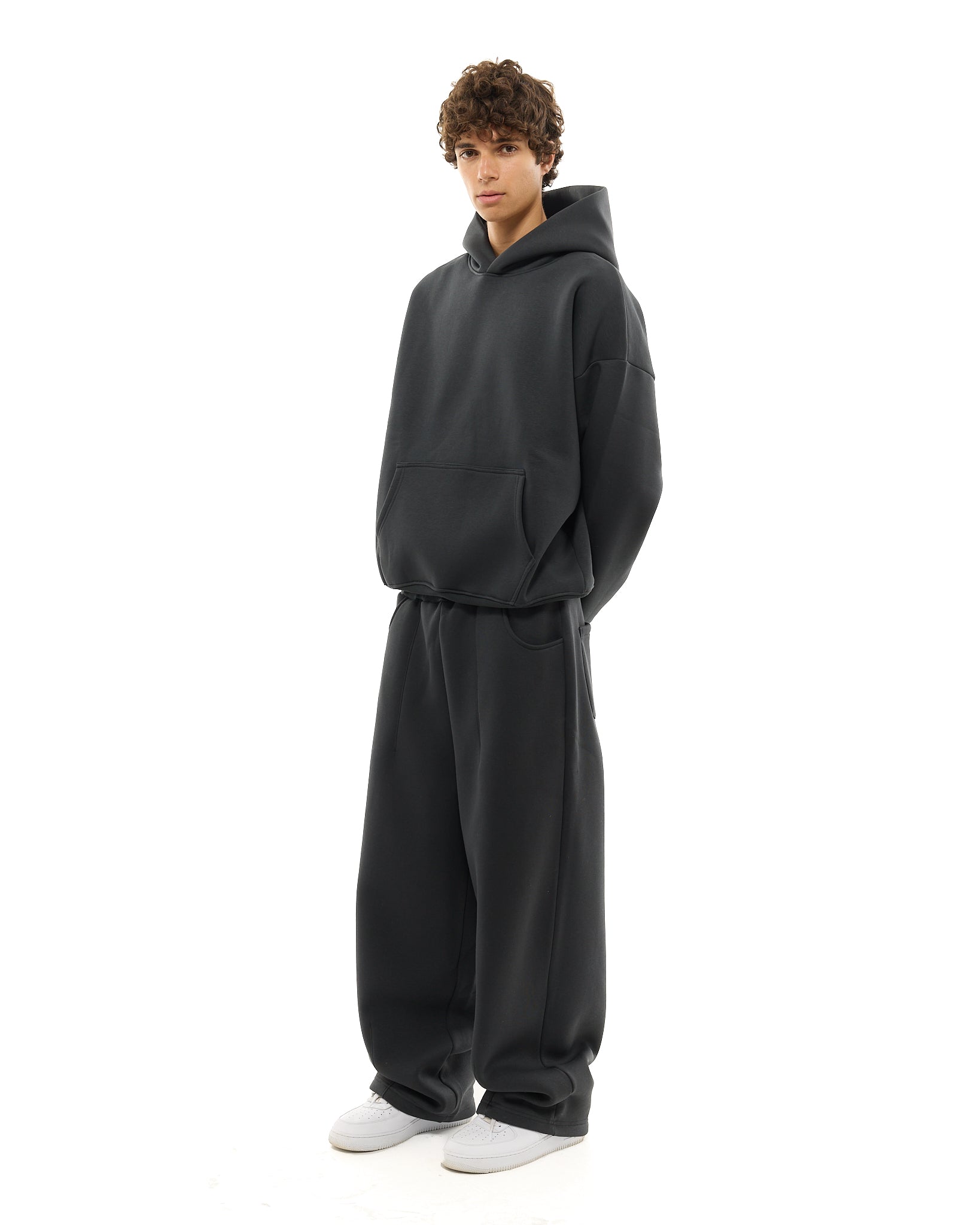 COZY HOODIE - GRANITE - SWEATS EU
