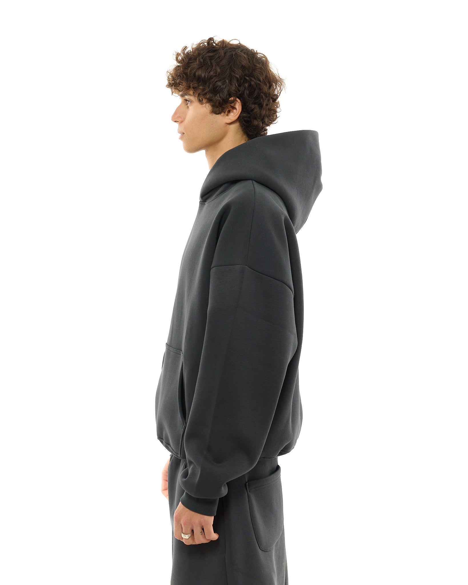 COZY HOODIE - GRANITE - SWEATS EU