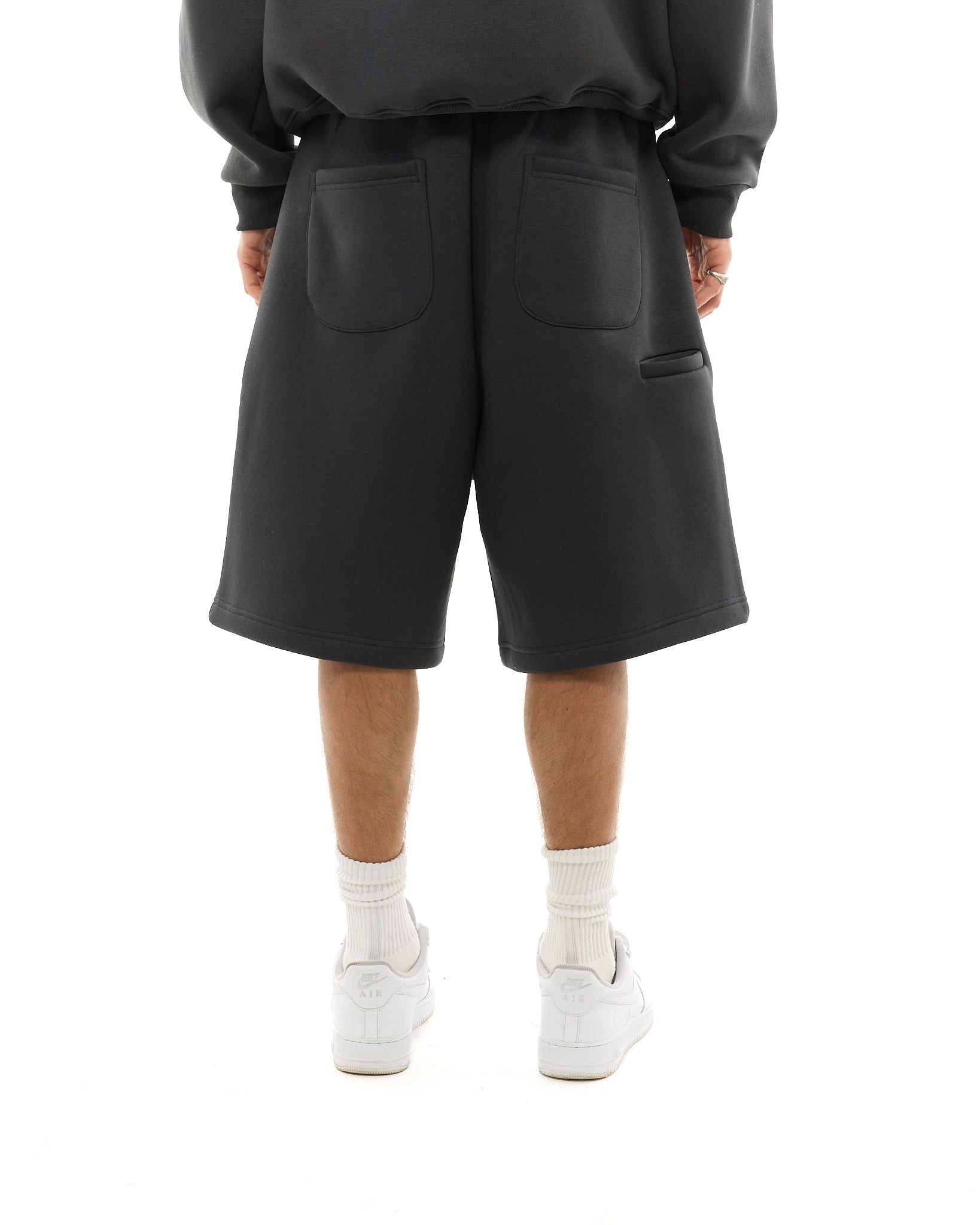 COZY SHORTS - GRANITE - SWEATS EU