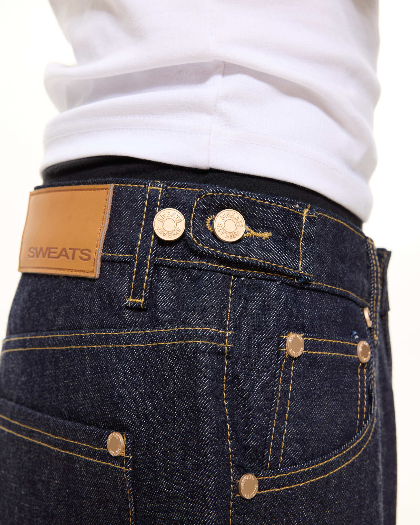 DENIM BAGGY JEANS - INDIGO - SWEATS EU