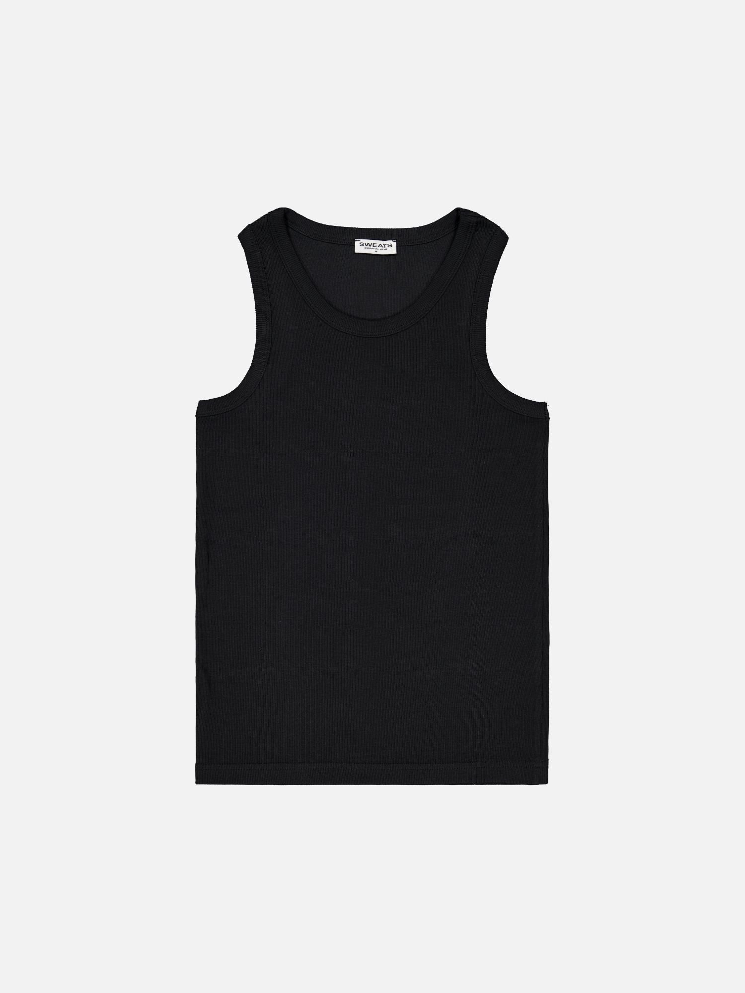 TANK SINGLET - BLACK - SWEATS EU