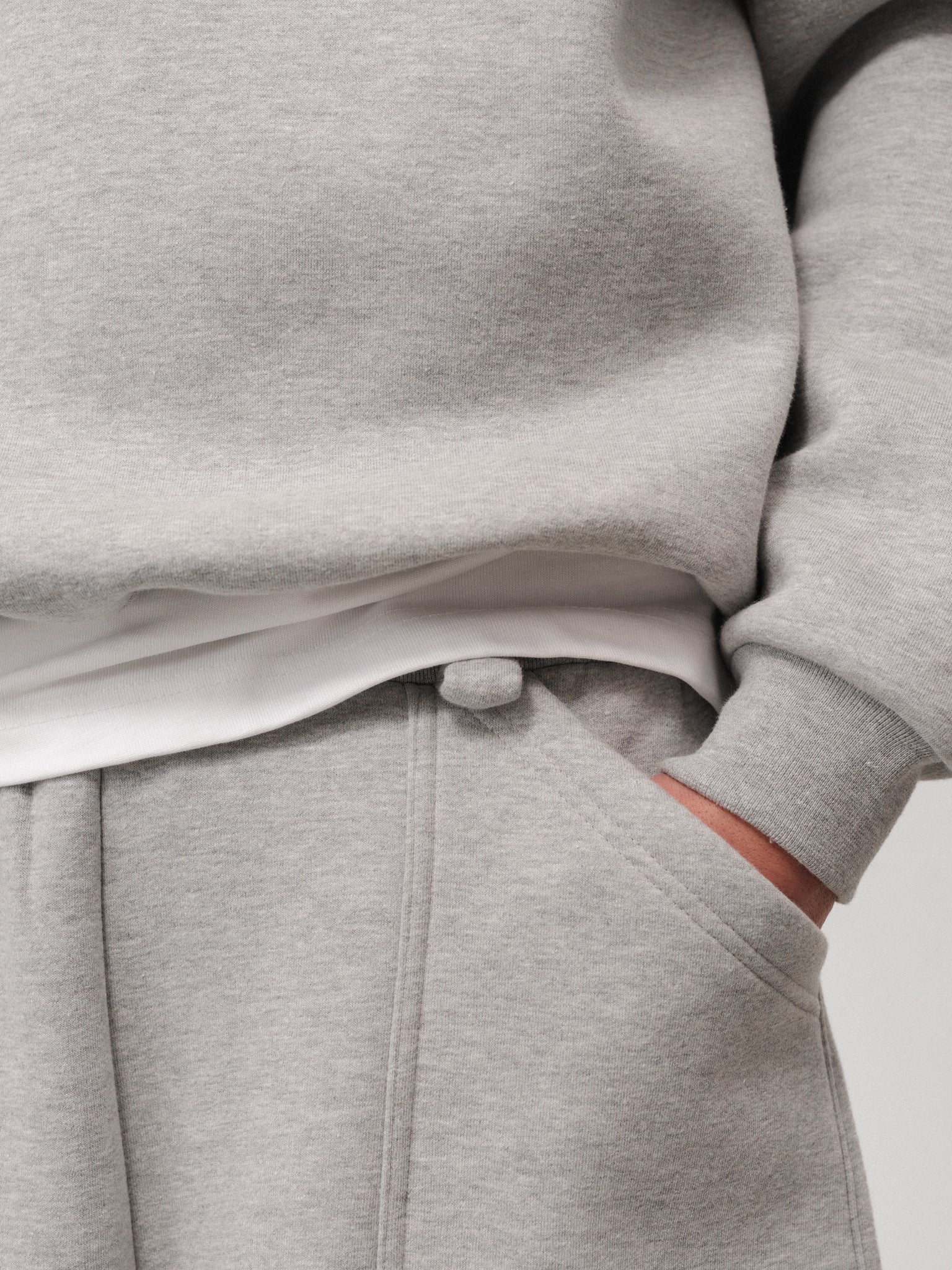 COZY SHORTS - GREY