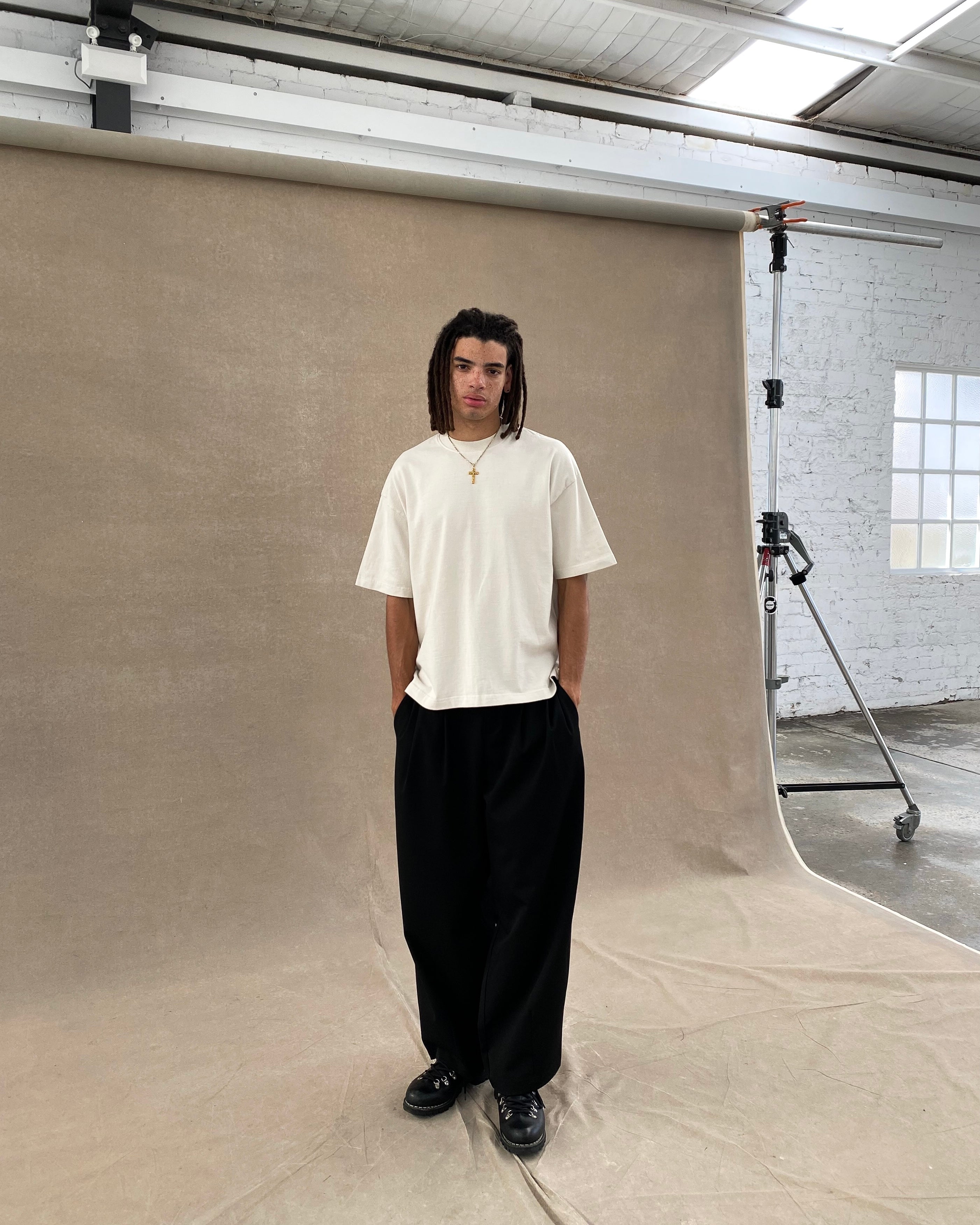 SIGNATURE BLANK T-SHIRT - OAT