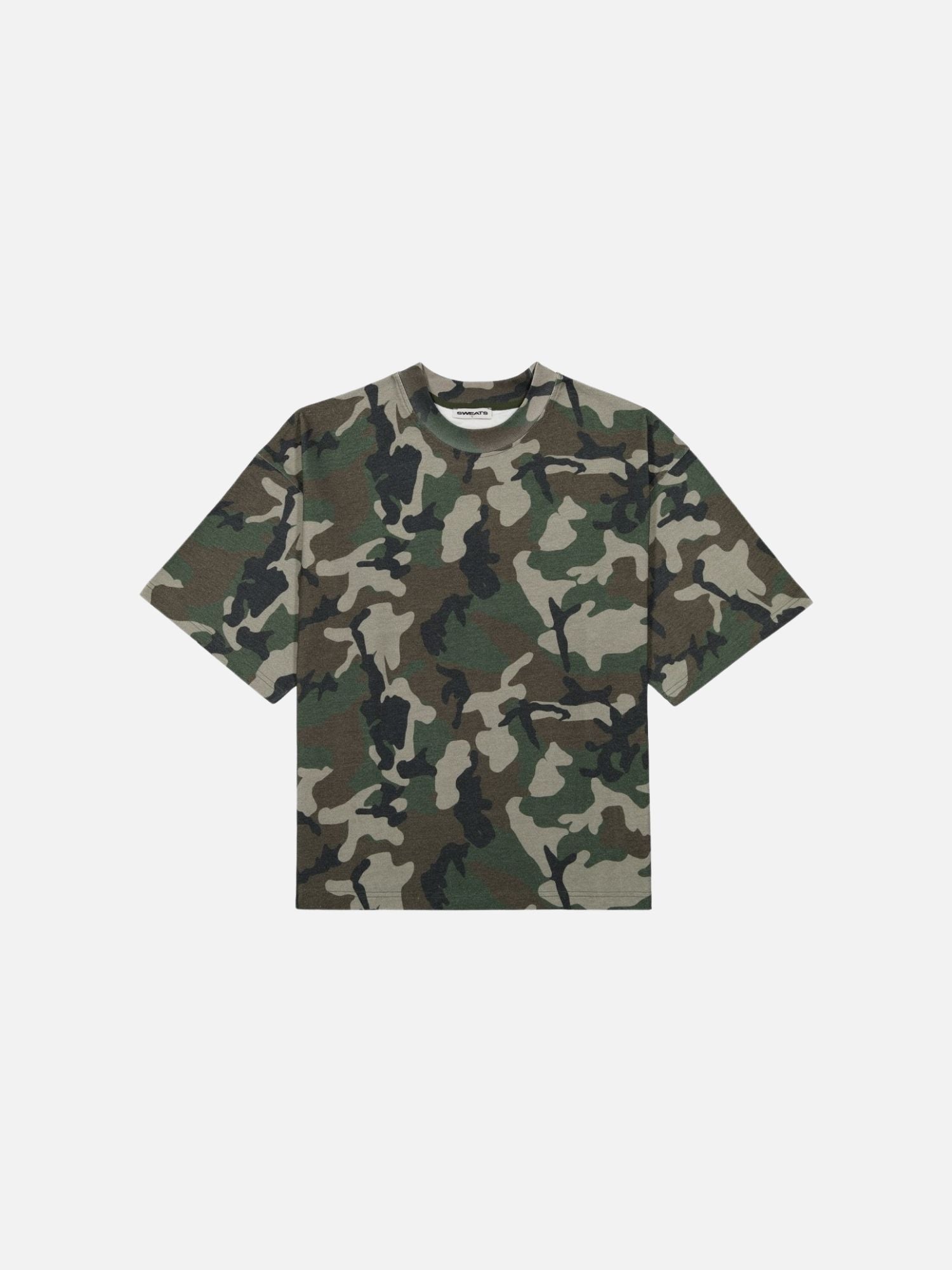 SIGNATURE BLANK T-SHIRT - CAMO - SWEATS EU
