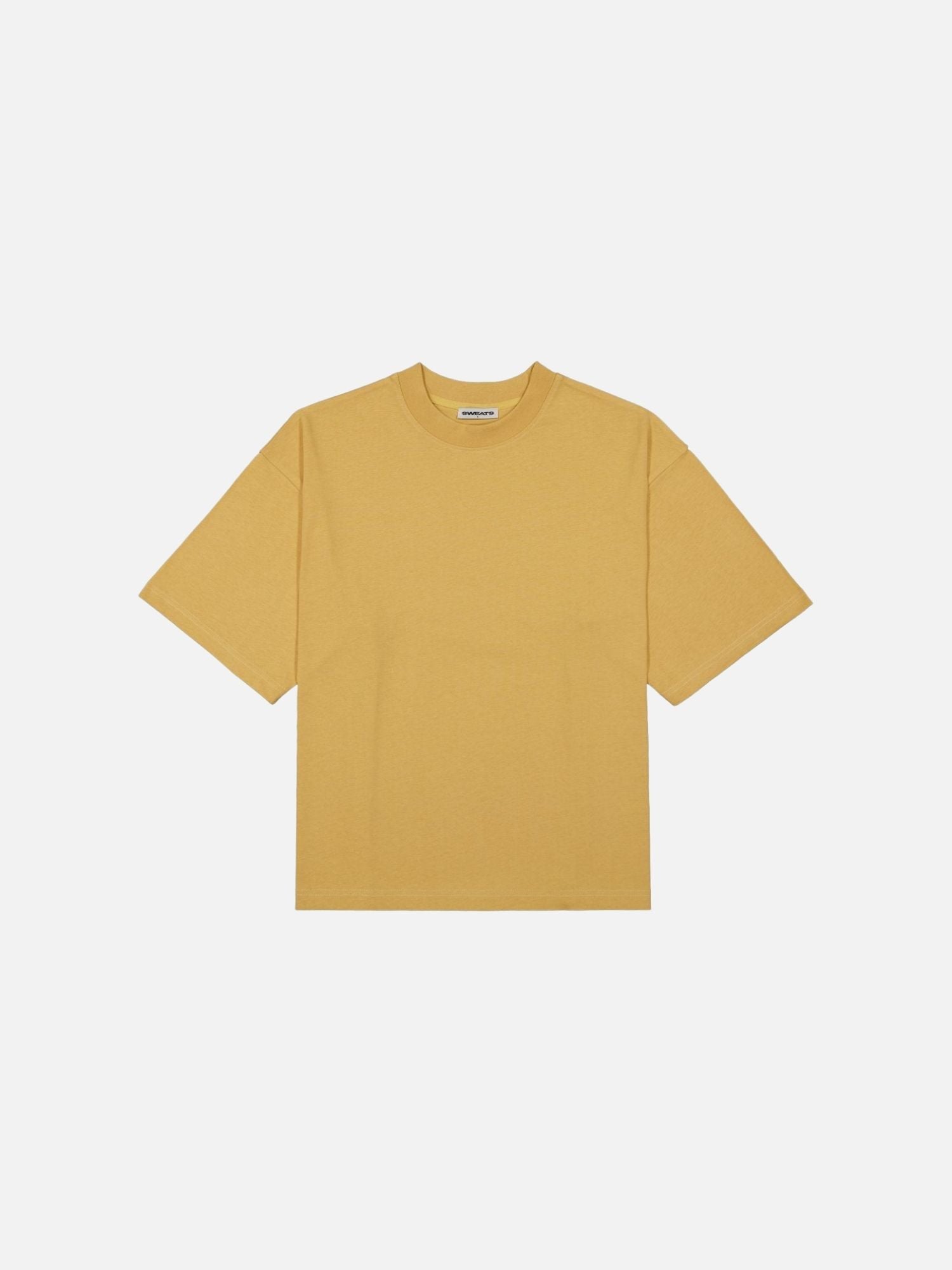 SIGNATURE BLANK T-SHIRT - YELLOW - SWEATS EU