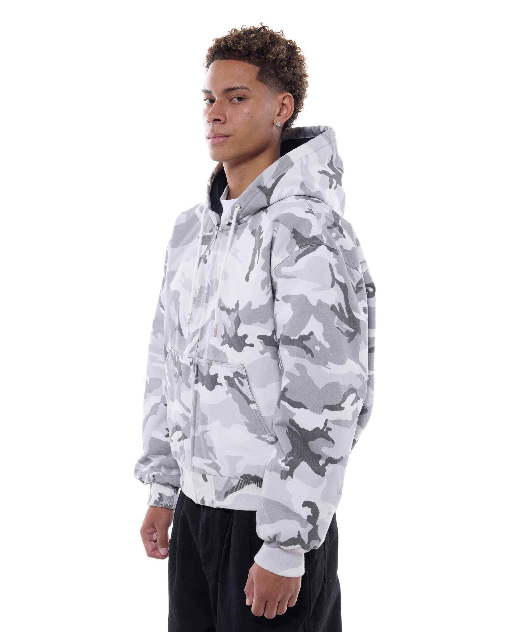WORKWEAR HOODIE - SNOW CAMO - SWEATS EU