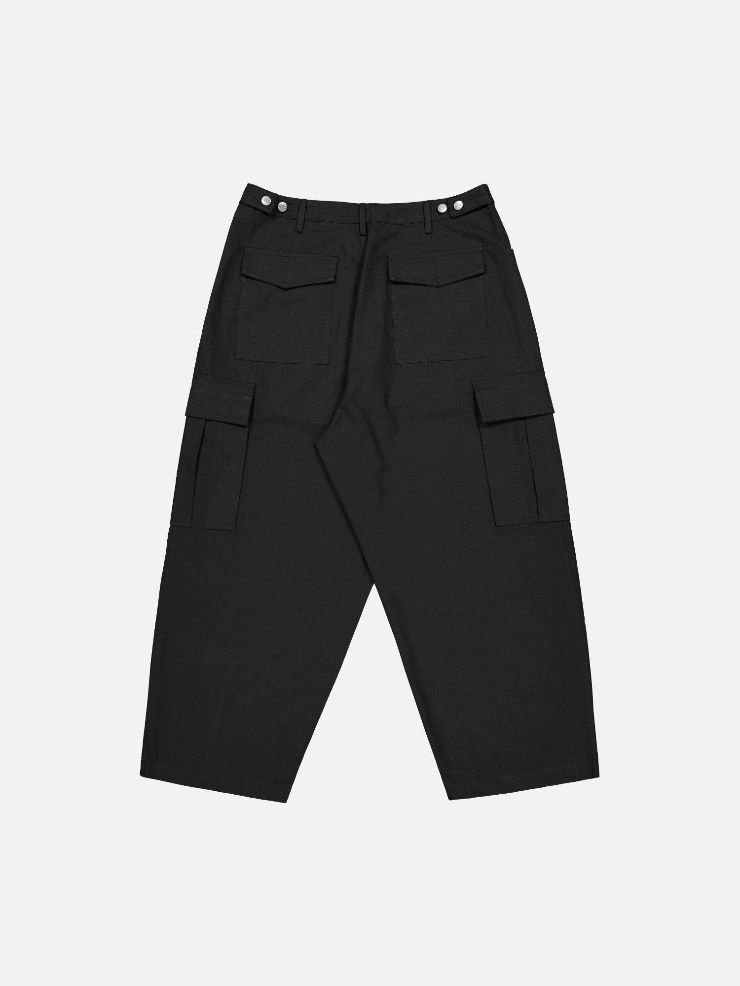 CARGO PANT - BLACK - SWEATS EU