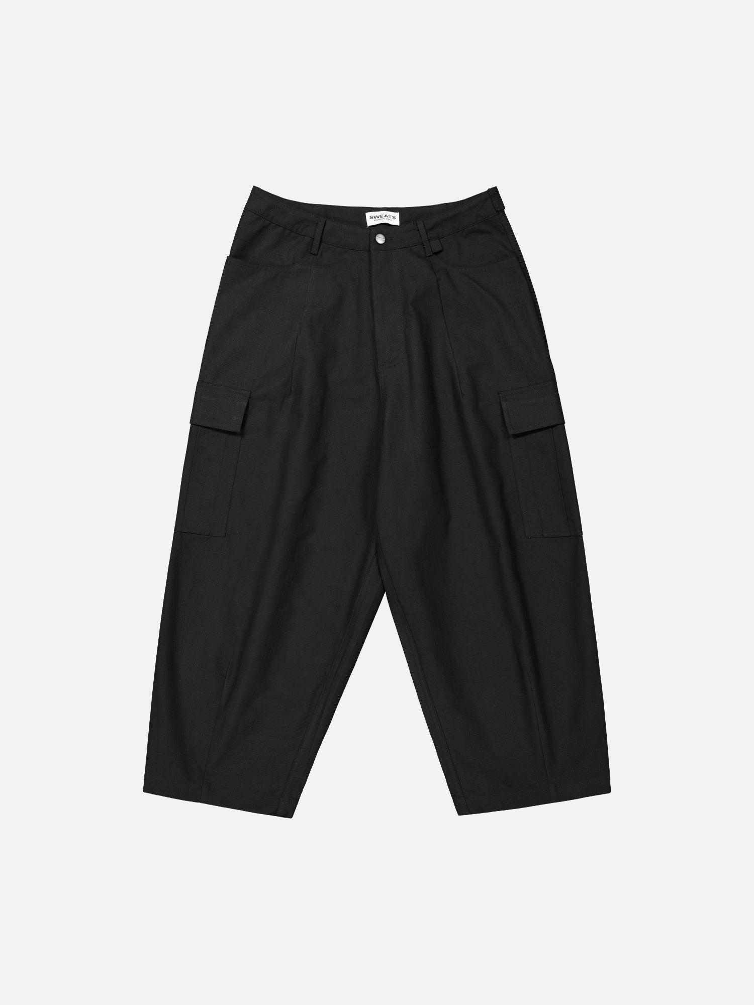 CARGO PANT - BLACK - SWEATS EU