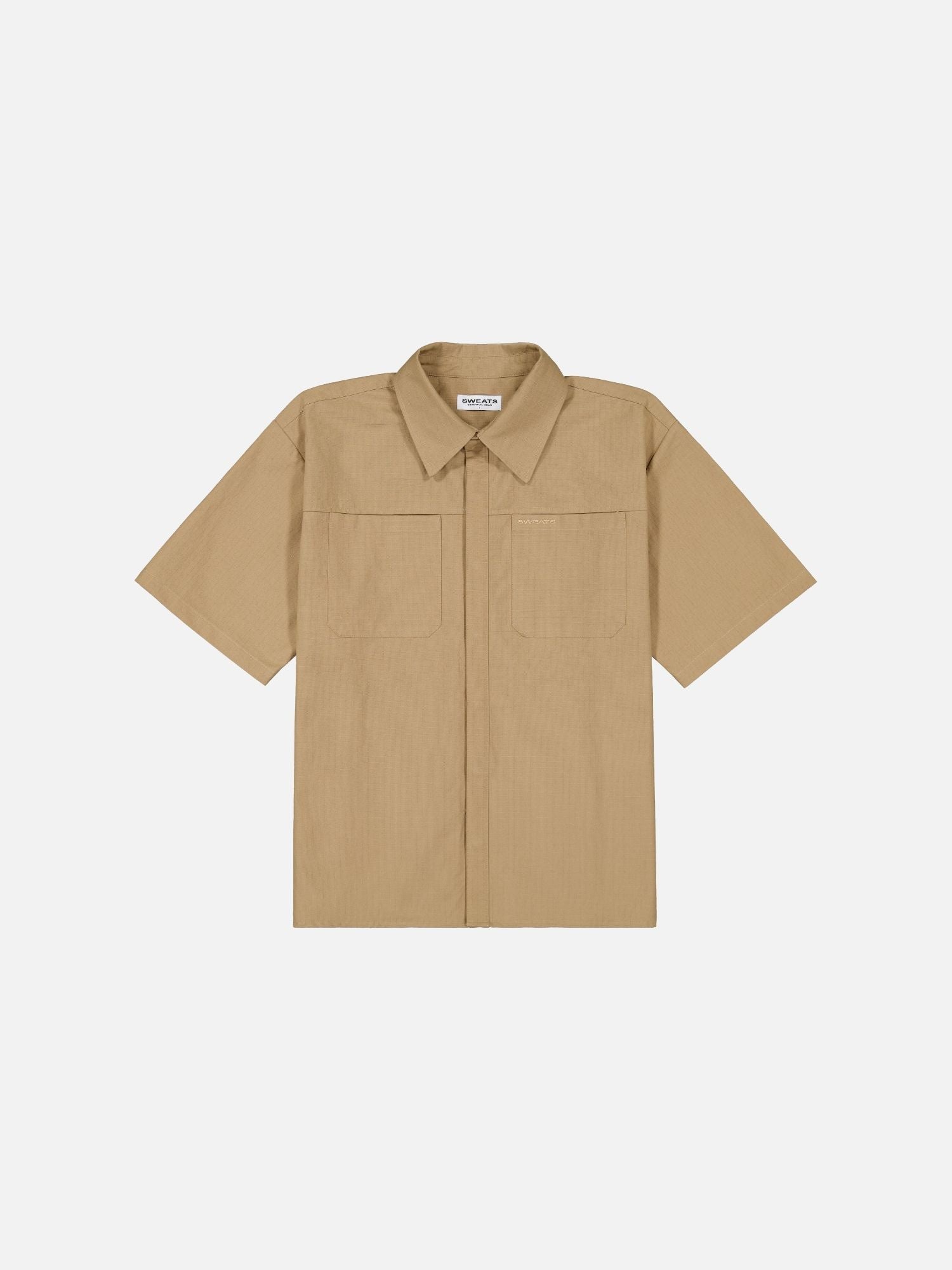 CARGO SS SHIRT - TAN - SWEATS EU