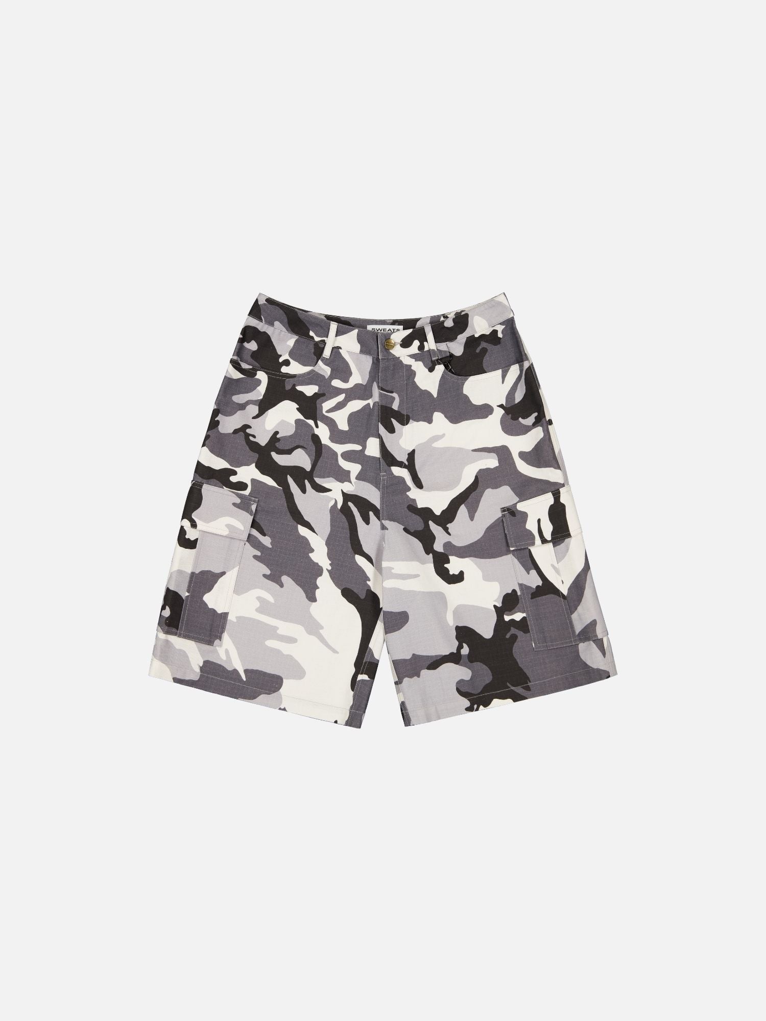 CARGO SHORT - SNOW CAMO - SWEATS EU