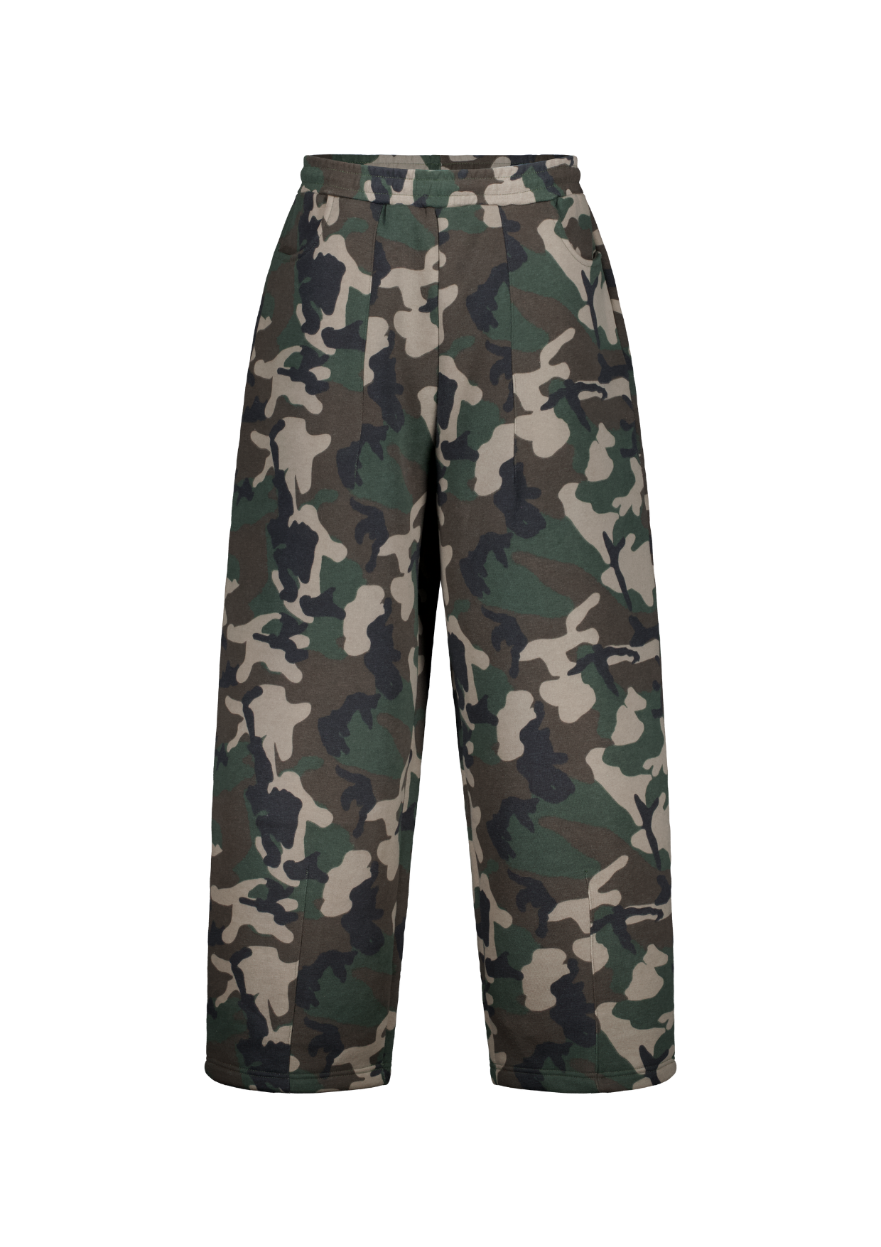 COZY STRAIGHT LEG SWEATS - CAMO - SWEATS EU