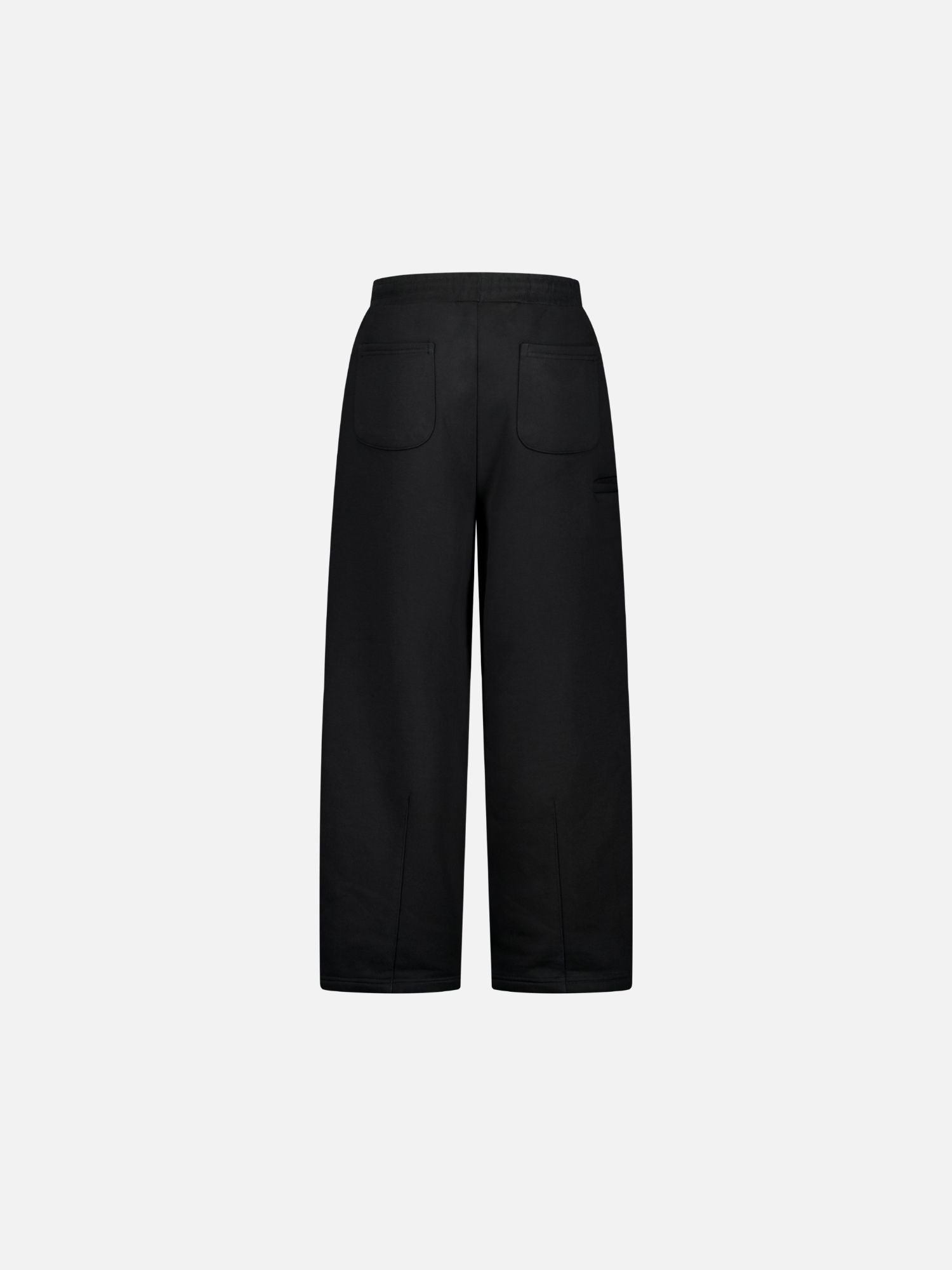 COZY STRAIGHT LEG SWEATS - BLACK - SWEATS EU