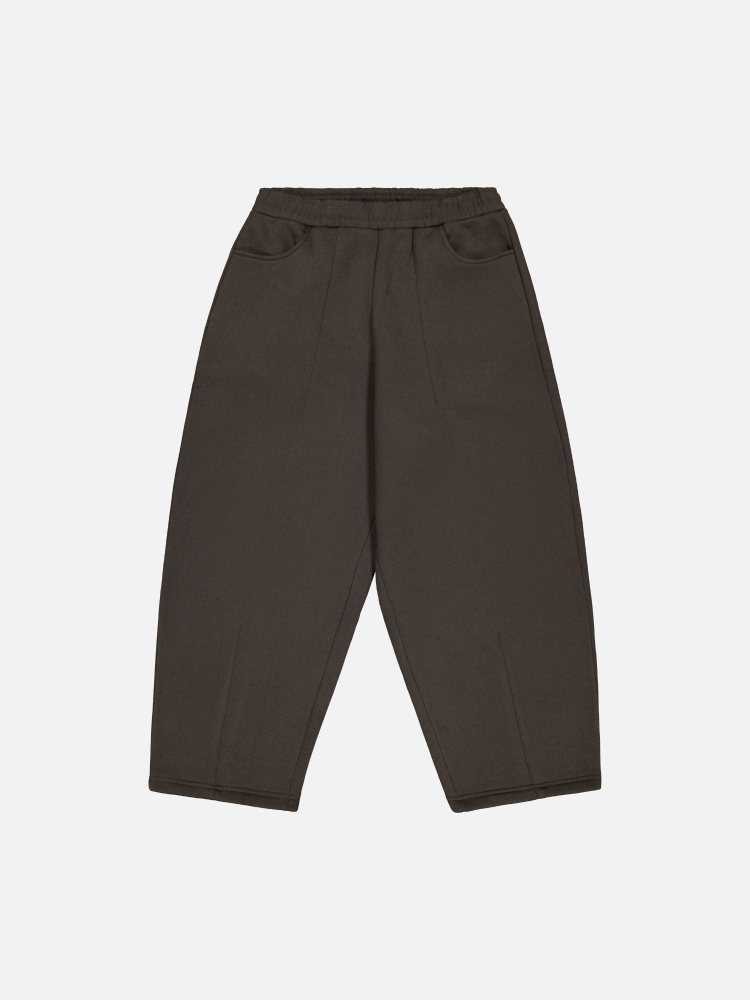 COZY STRAIGHT LEG SWEATS - COFFEE - SWEATS EU