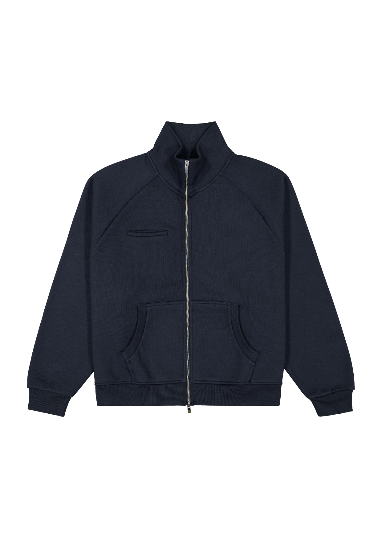 COZY TRACK JACKET - NAVY