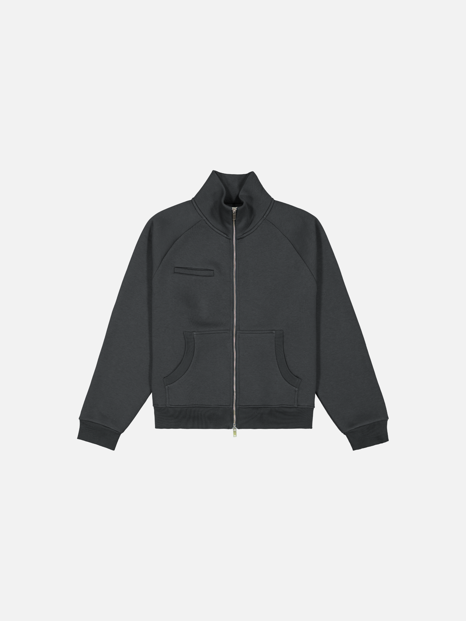 COZY TRACK JACKET - GRANITE - SWEATS EU