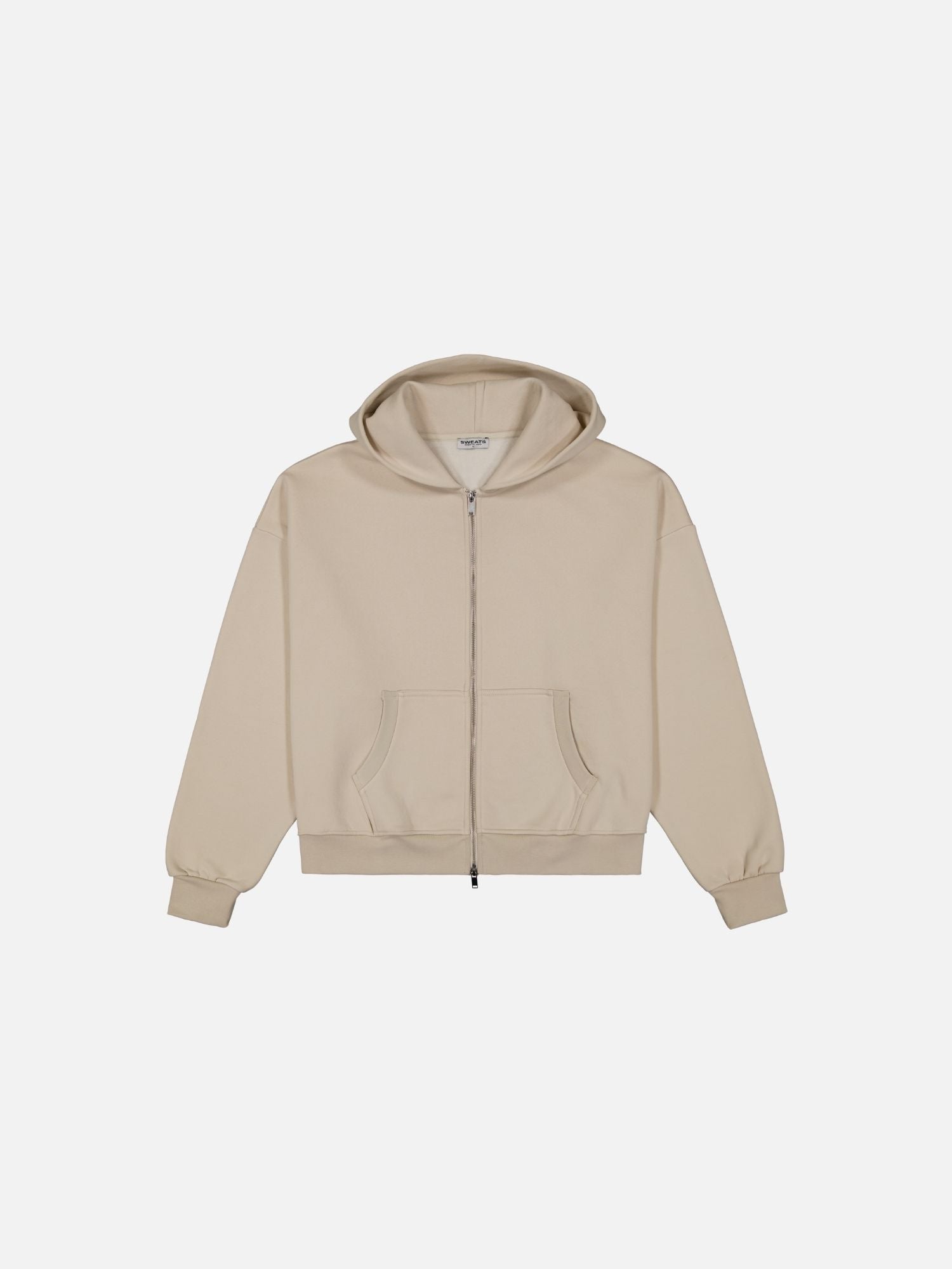 COZY ZIP UP - OAT - SWEATS EU