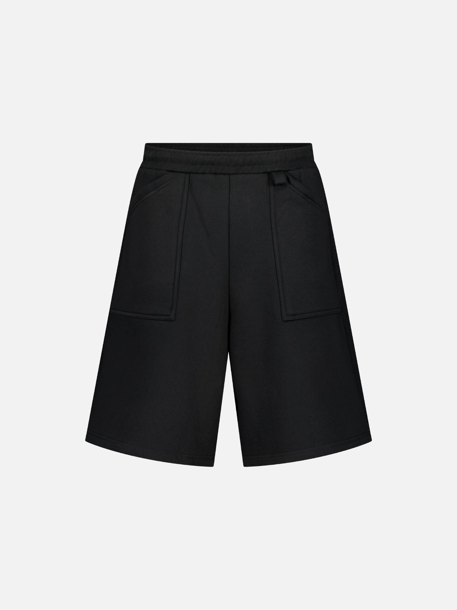 COZY SHORTS - BLACK - SWEATS EU