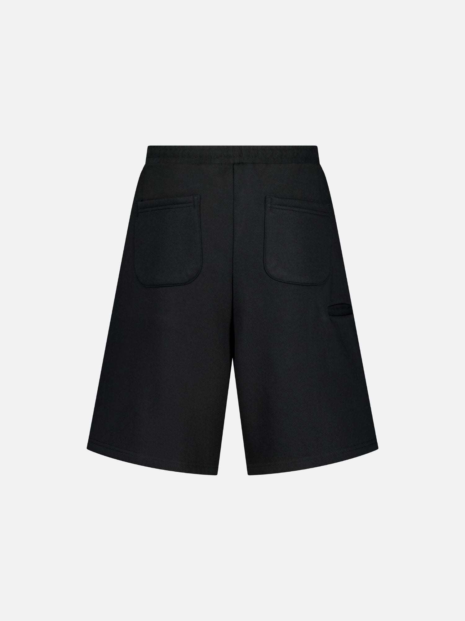 COZY SHORTS - BLACK - SWEATS EU