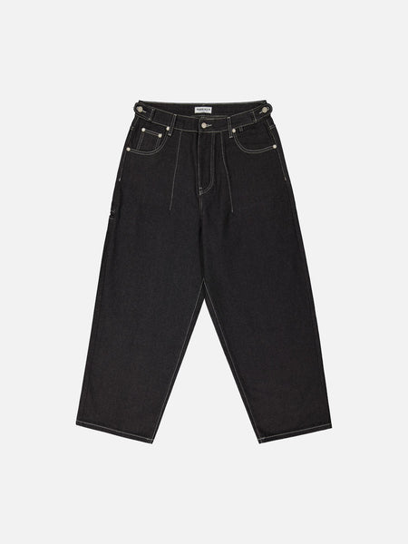パンツ SWEATS COLLECTIVE DENIM BAGGYJEANS xs DENIM BAGGY JEANS - BLACK