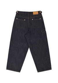 DENIM BAGGY JEANS - INDIGO