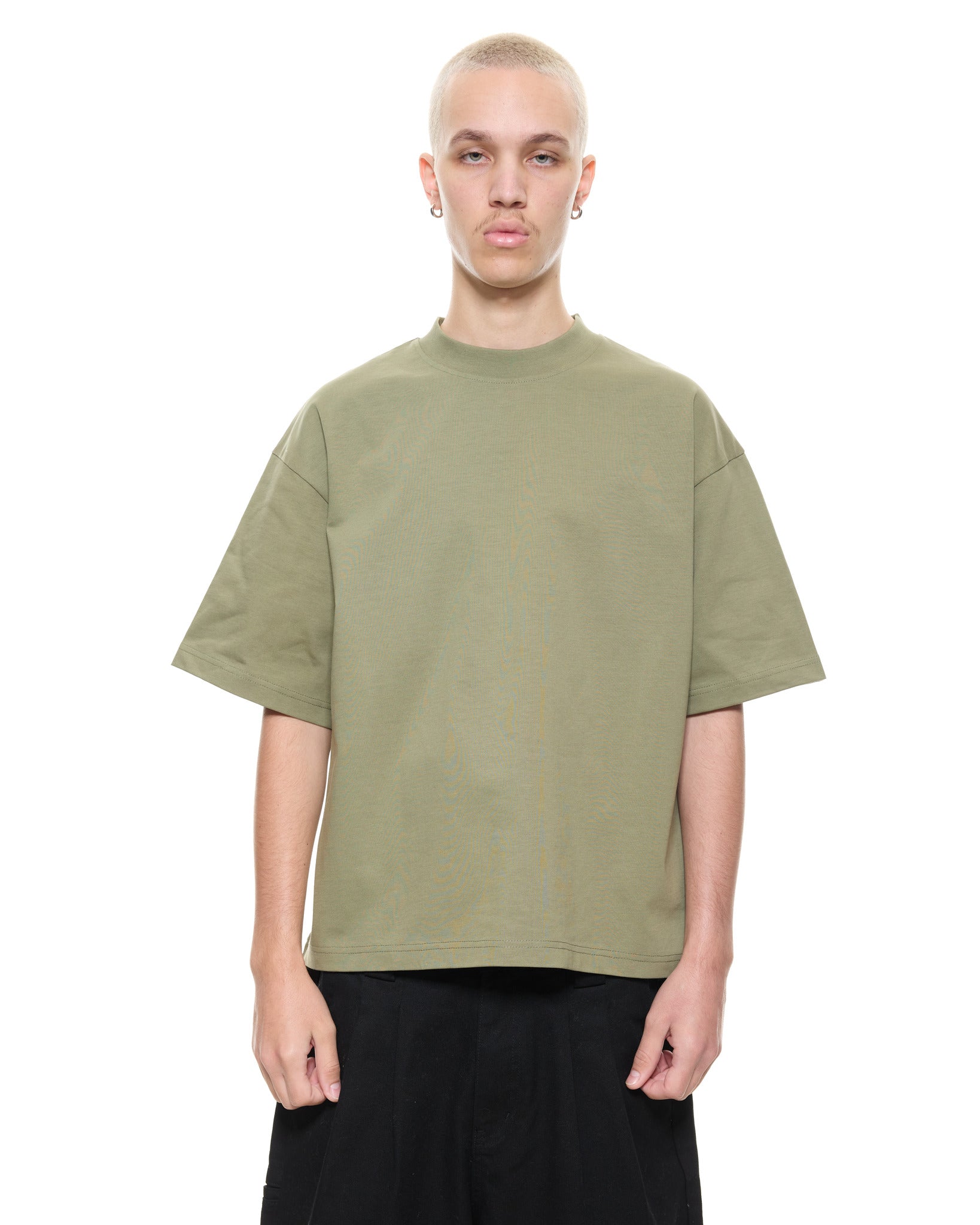 SIGNATURE BLANK T-SHIRT - SAGE