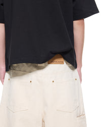 WORKWEAR SHORTS - ECRU