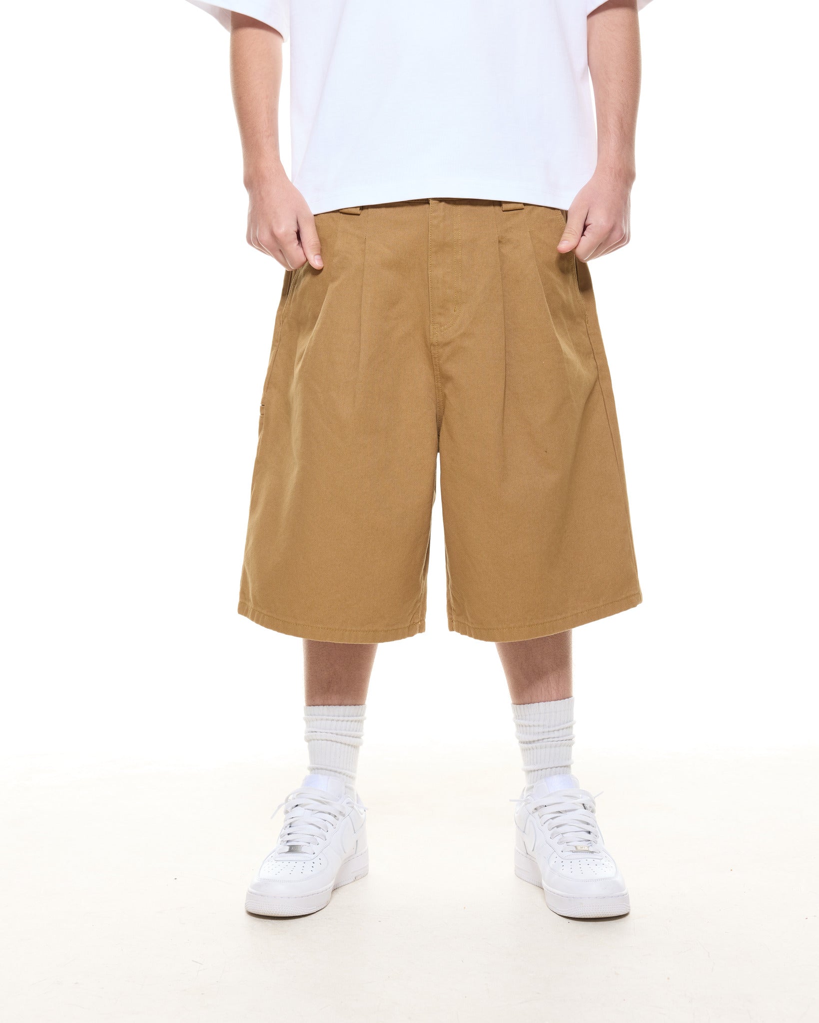 WORKWEAR SHORTS - TAN