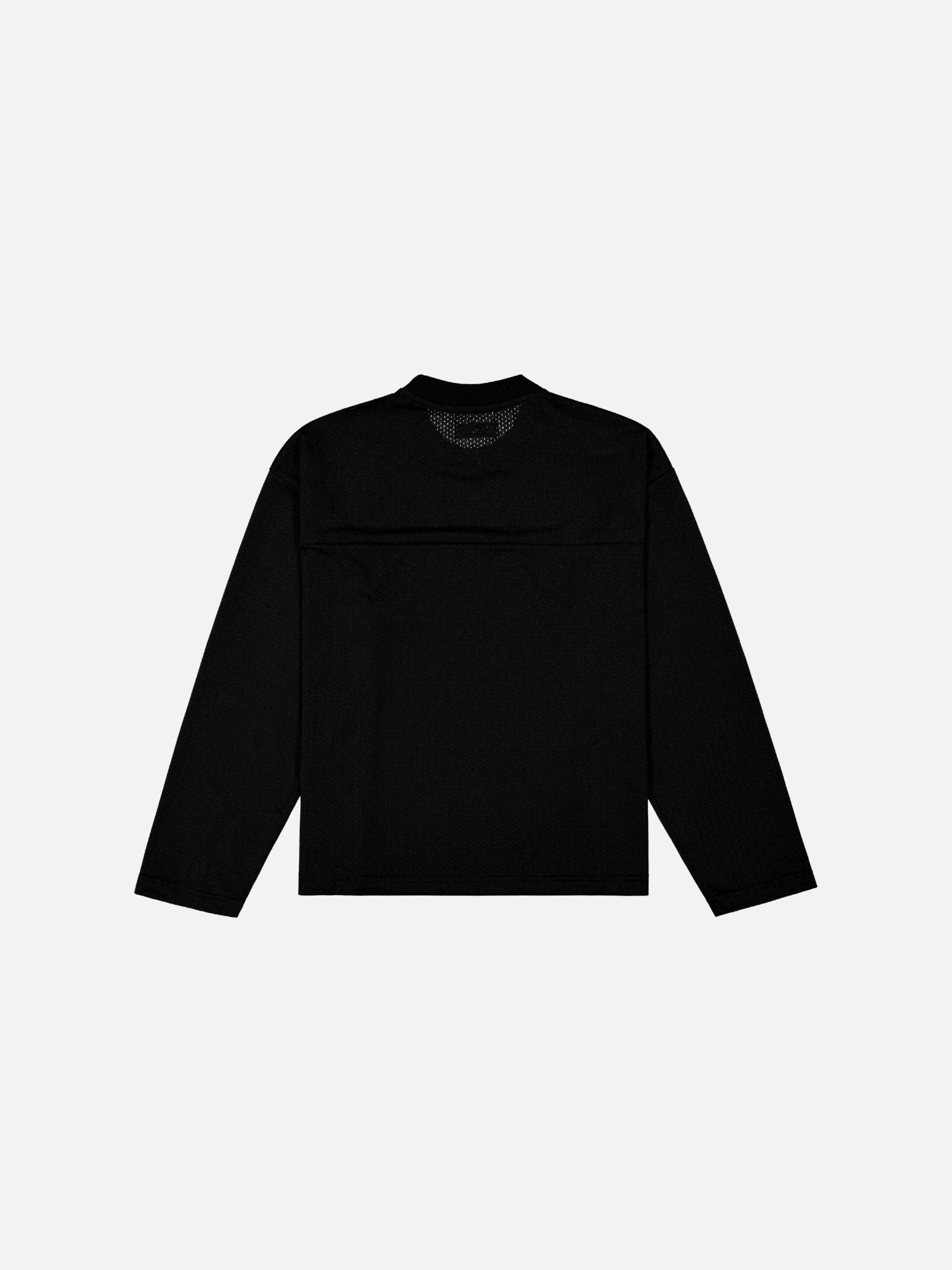 MESH LS T-SHIRT - BLACK - SWEATS EU