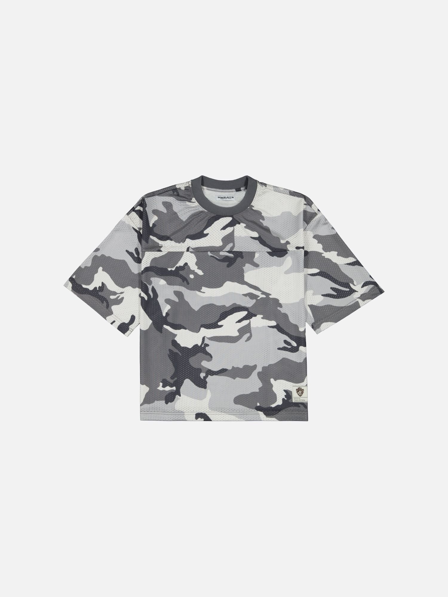 MESH SS T-SHIRT - SNOW CAMO - SWEATS EU
