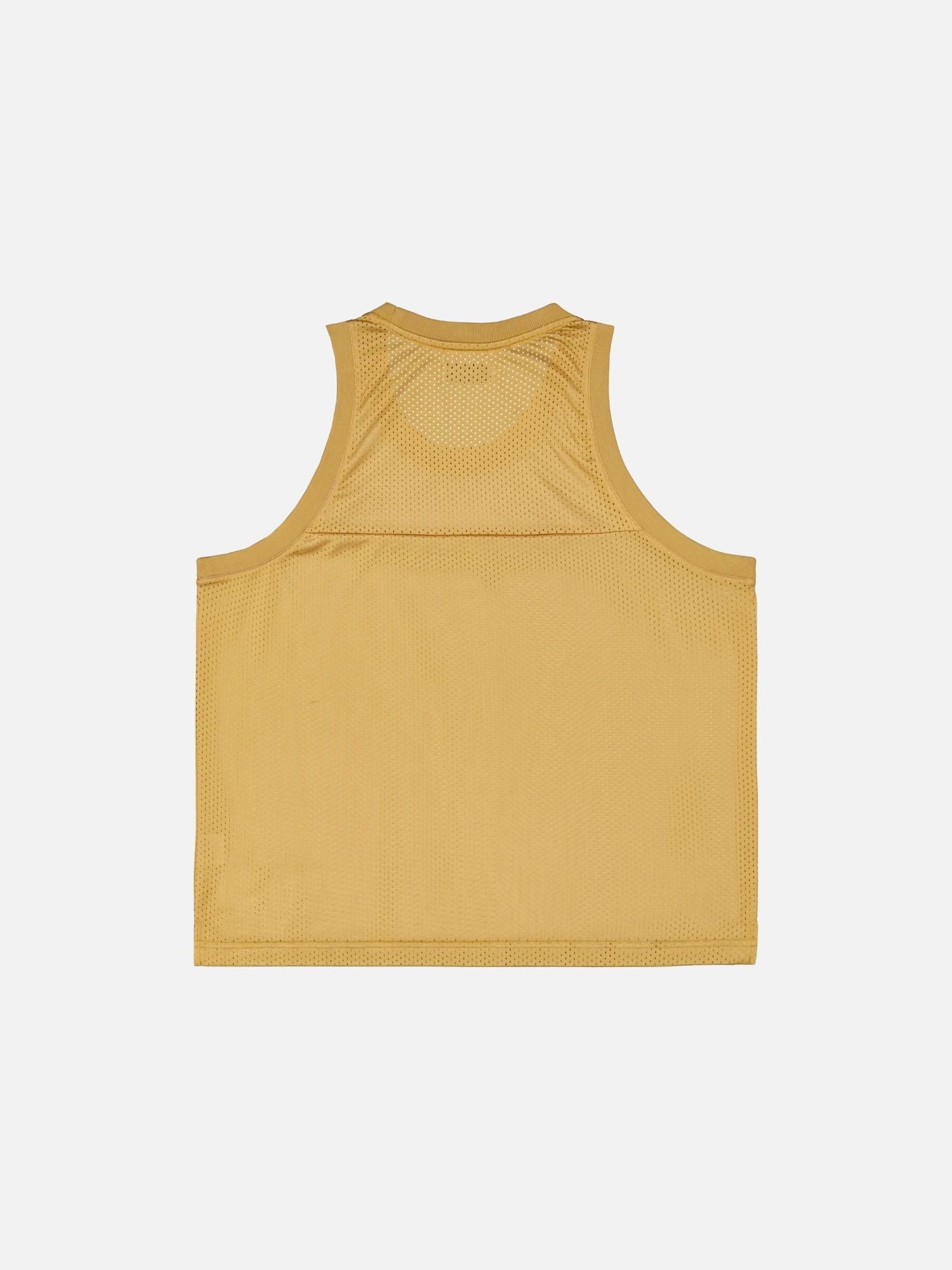 MESH SINGLET - MUSTARD - SWEATS EU