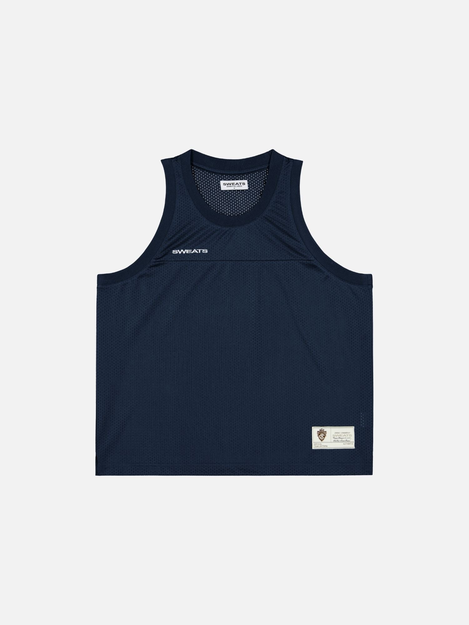 MESH SINGLET - NAVY - SWEATS EU