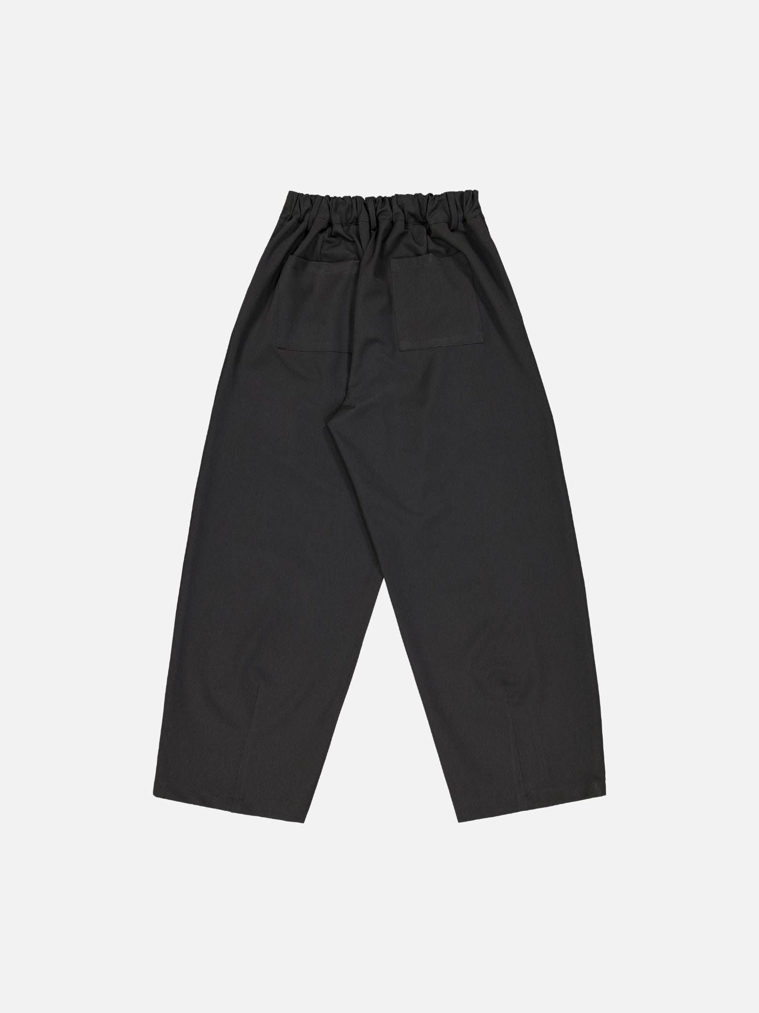 PLEATED PANT - BLACK - SWEATS EU
