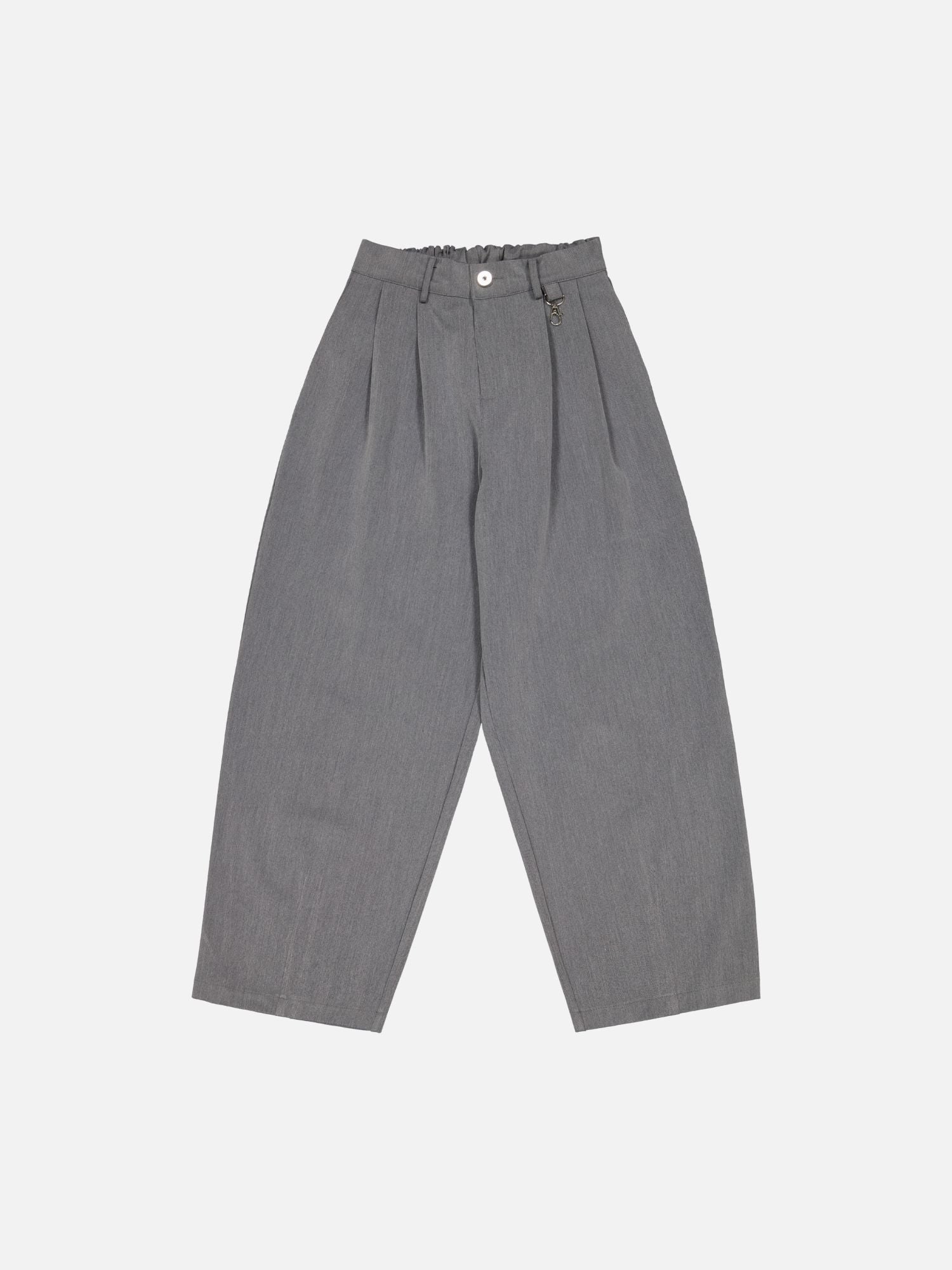 PLEATED PANT - GREY - SWEATS EU