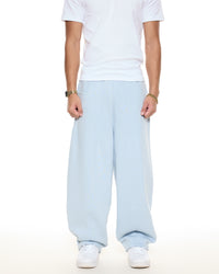 COZY STRAIGHT LEG SWEATS - GLACIER