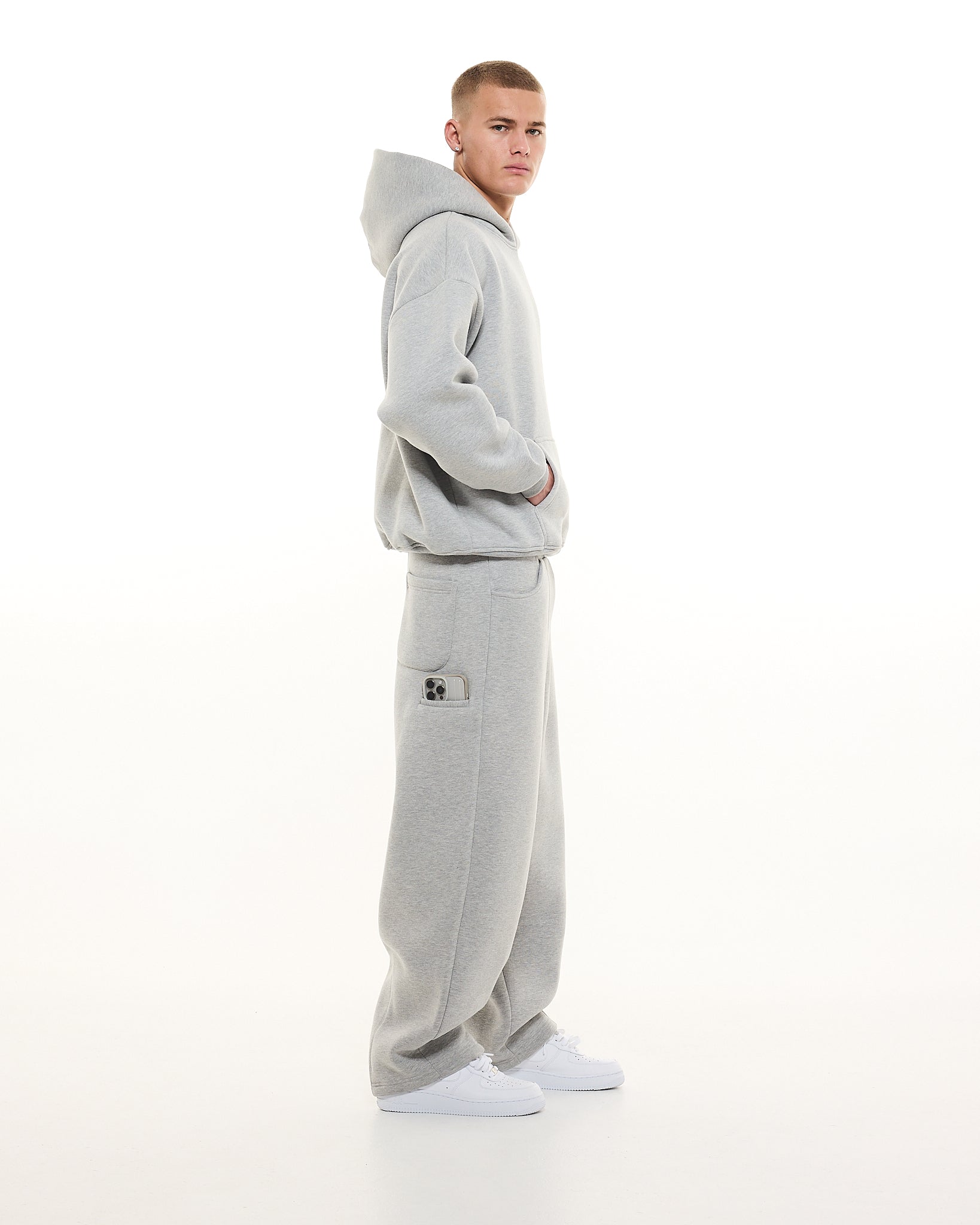 Cozy Grey Hoodie | Sweats Collective