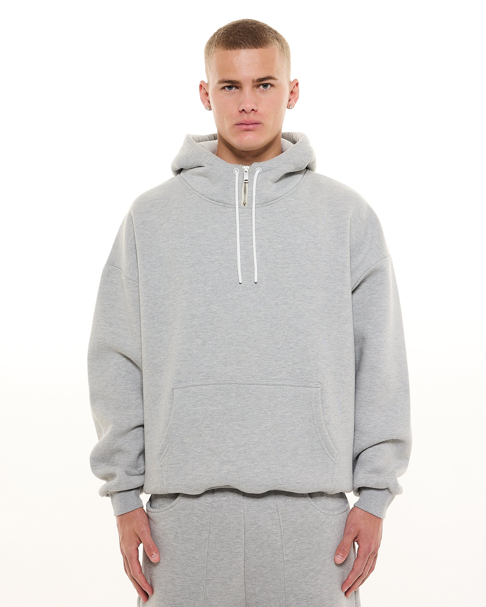 COZY TECH HOODIE - GREY