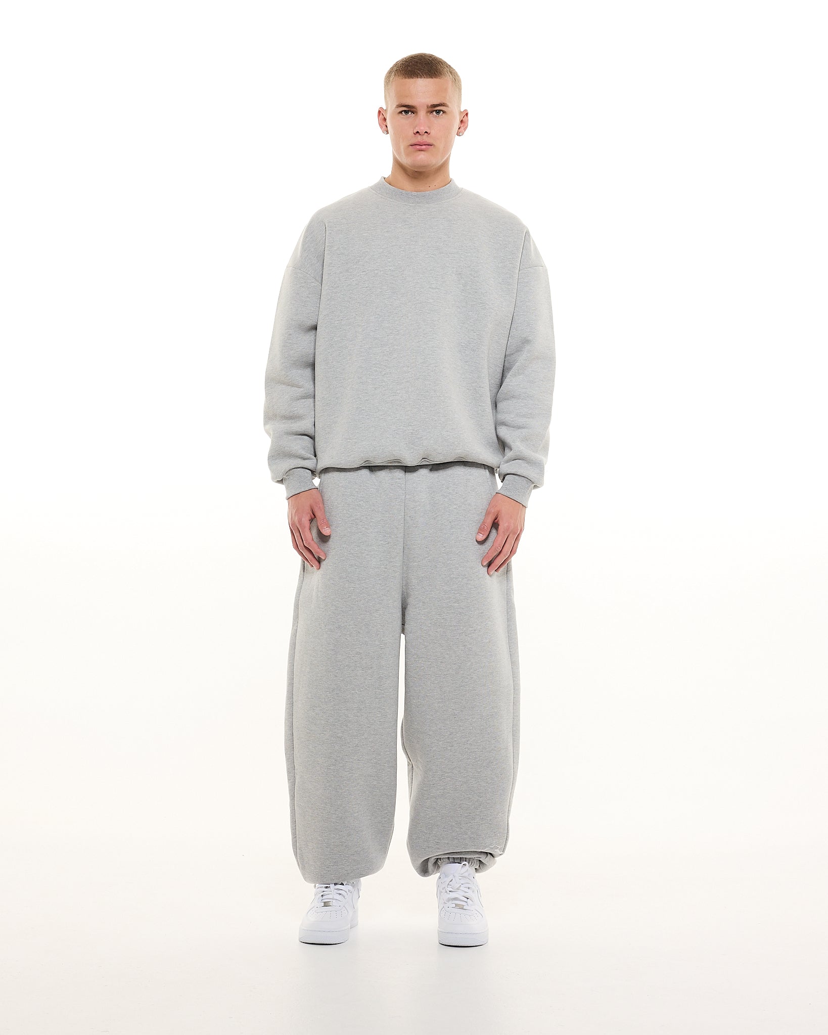 COZY SWEATER - GREY - SWEATS EU