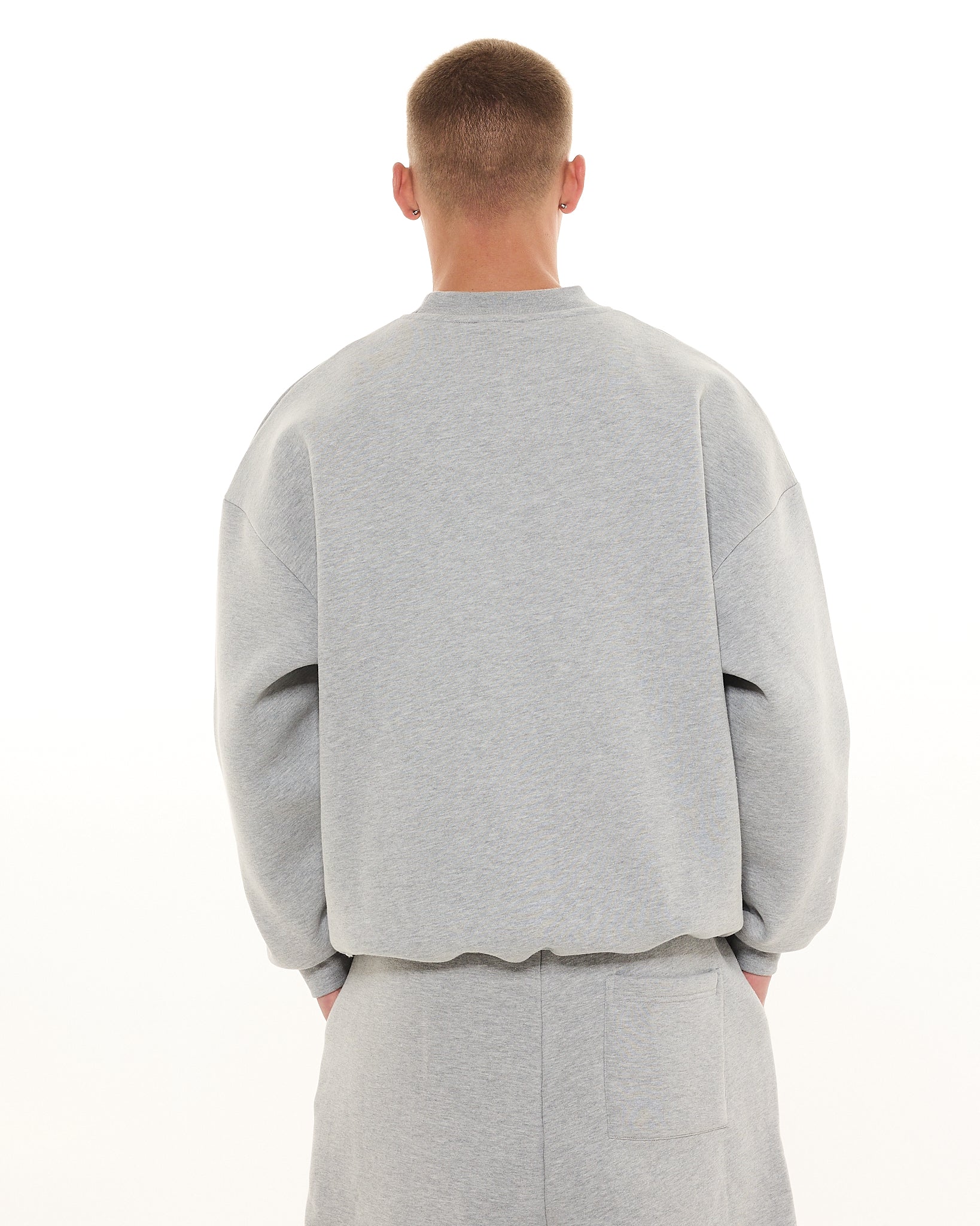 COZY SWEATER - GREY - SWEATS EU