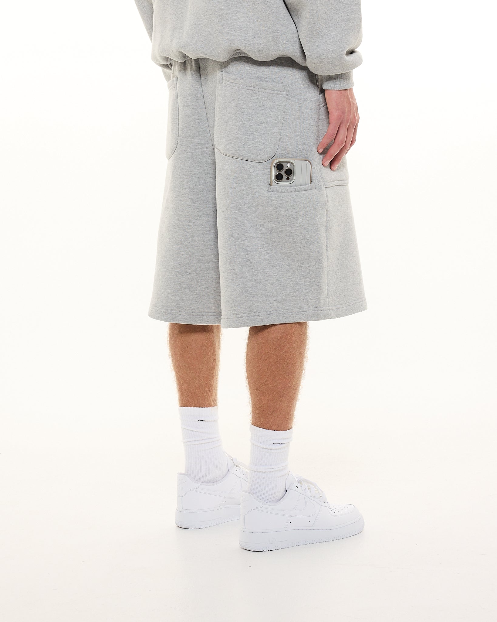 パンツ coyseio cozy shorts grey COZY SHORTS - GREY