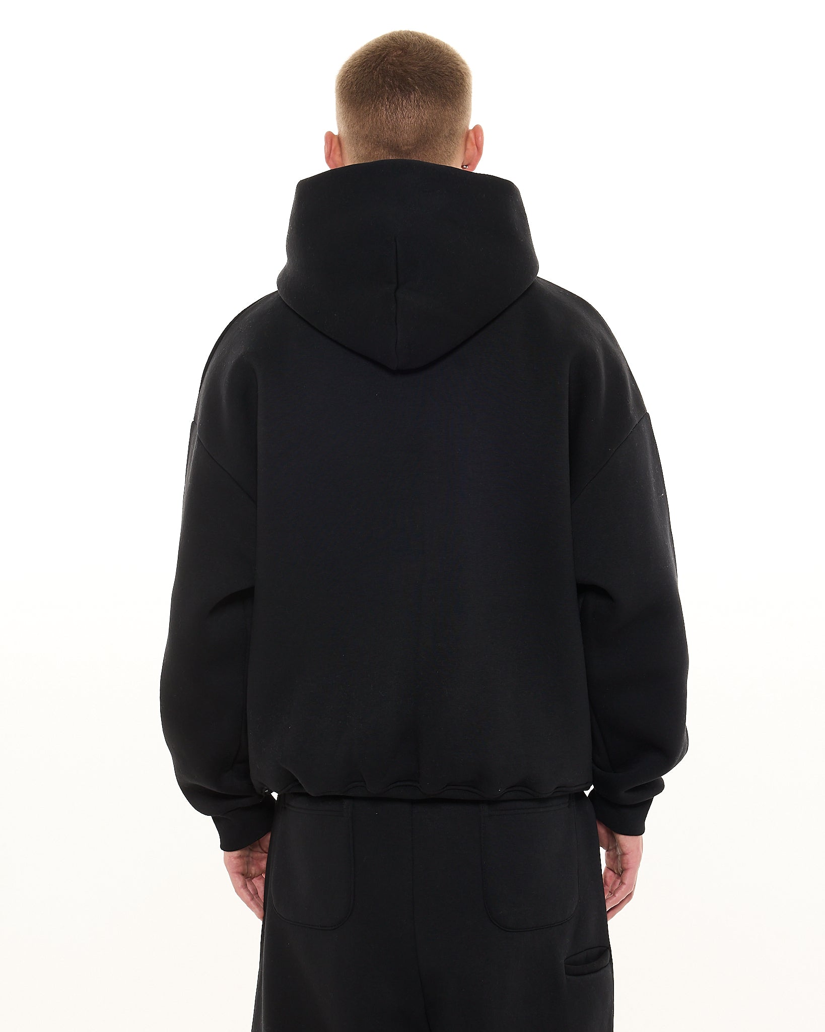 COZY HOODIE - BLACK - SWEATS EU