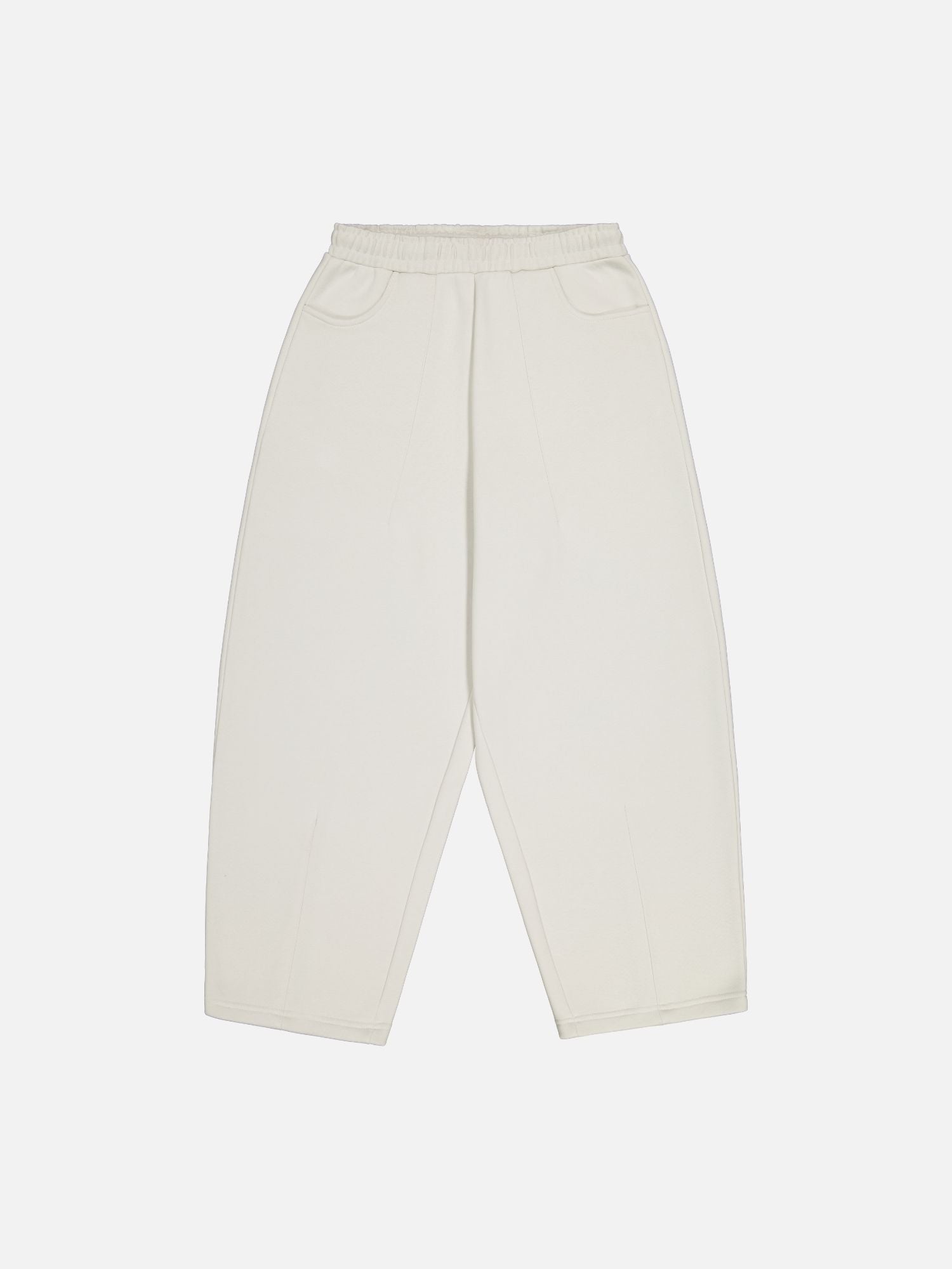 COZY STRAIGHT LEG SWEATS - CHALK - SWEATS EU