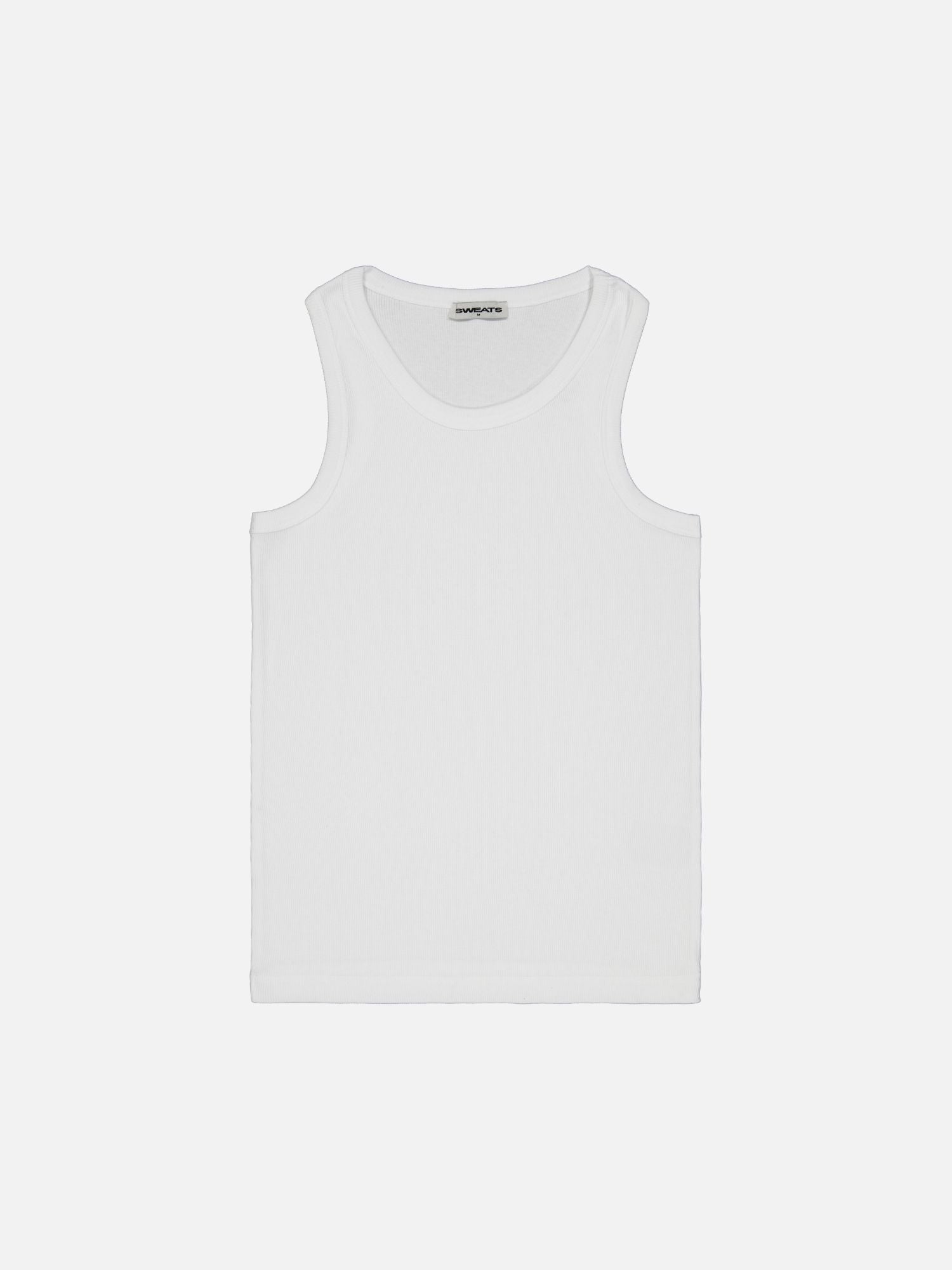 TANK SINGLET - WHITE - SWEATS EU