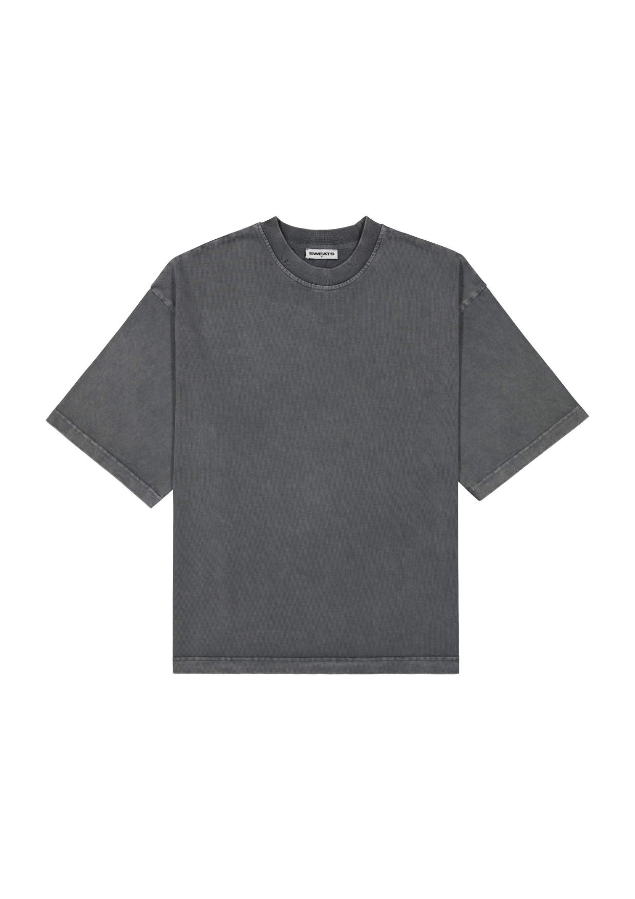 SIGNATURE BLANK T-SHIRT - WASHED GREY - SWEATS EU