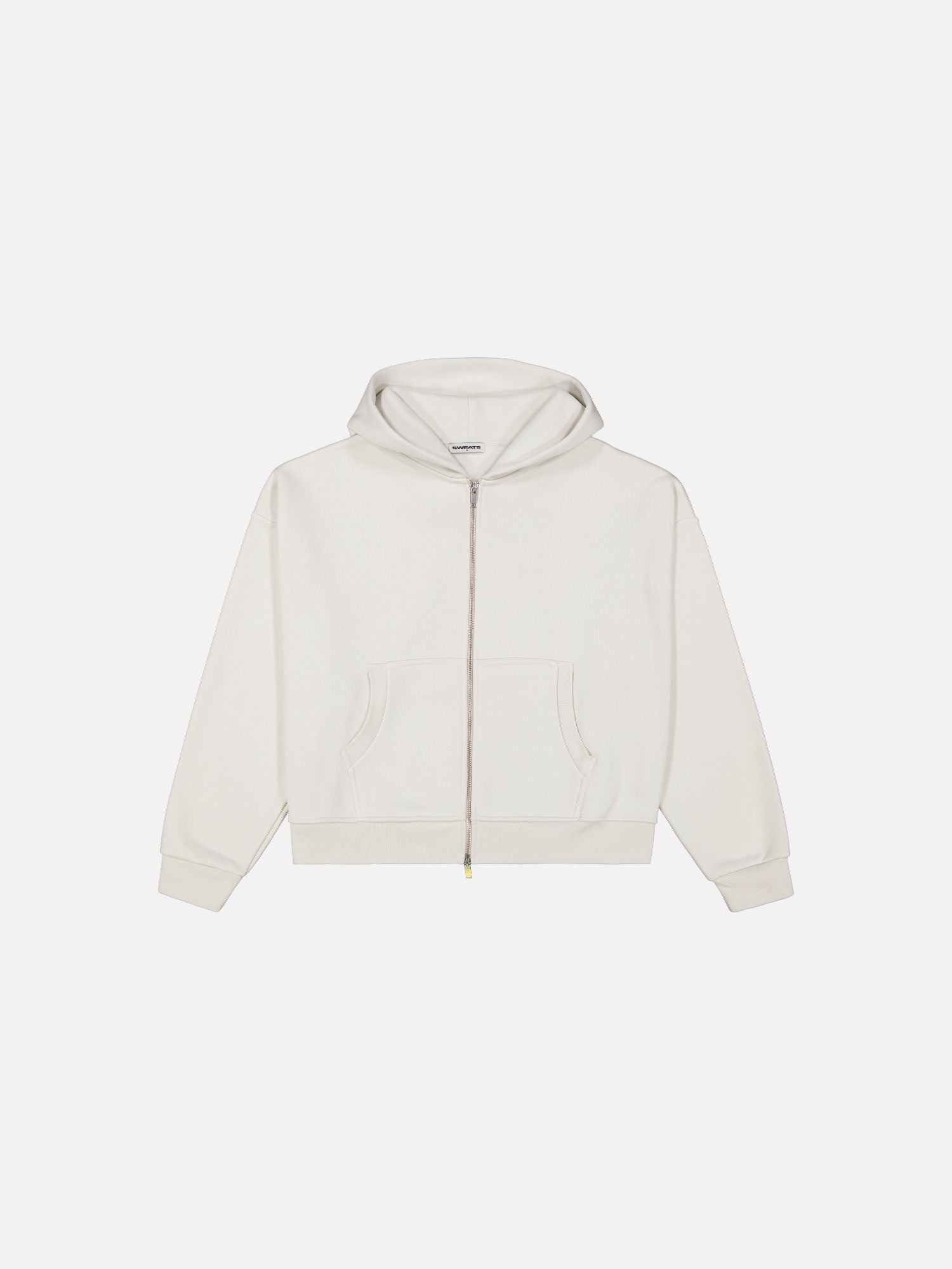 COZY ZIP UP - CHALK - SWEATS EU
