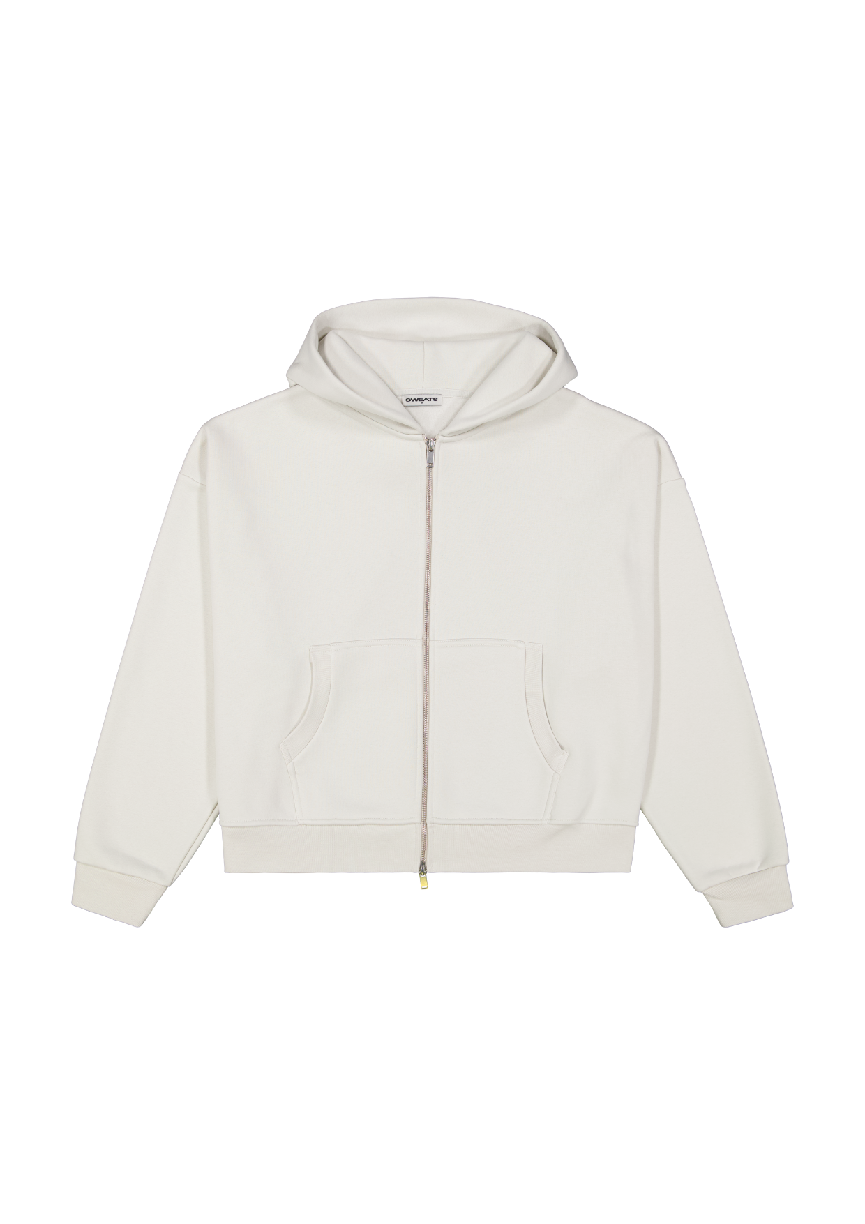 COZY ZIP UP - CHALK