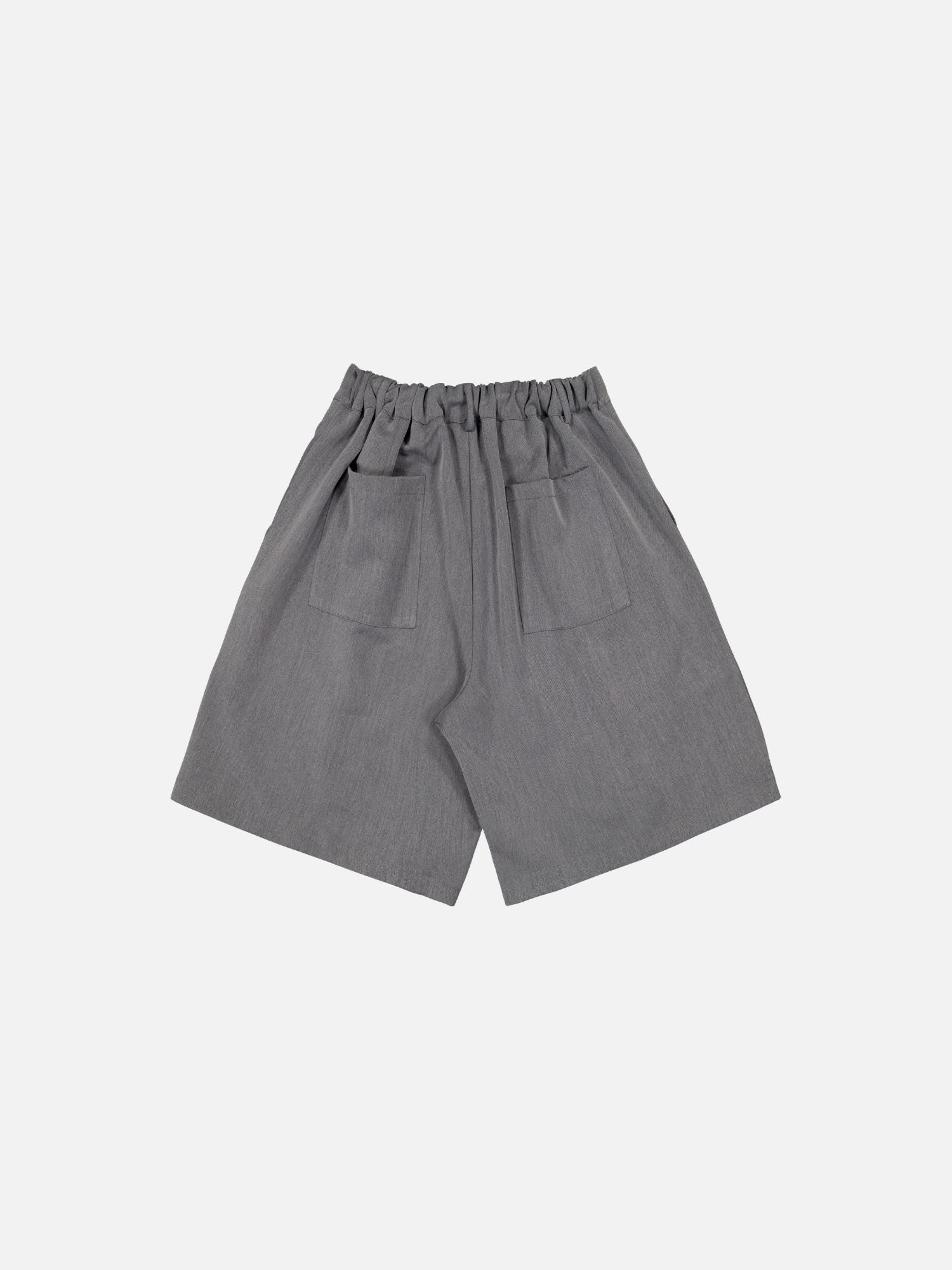 PLEATED SHORT - GREY - SWEATS EU