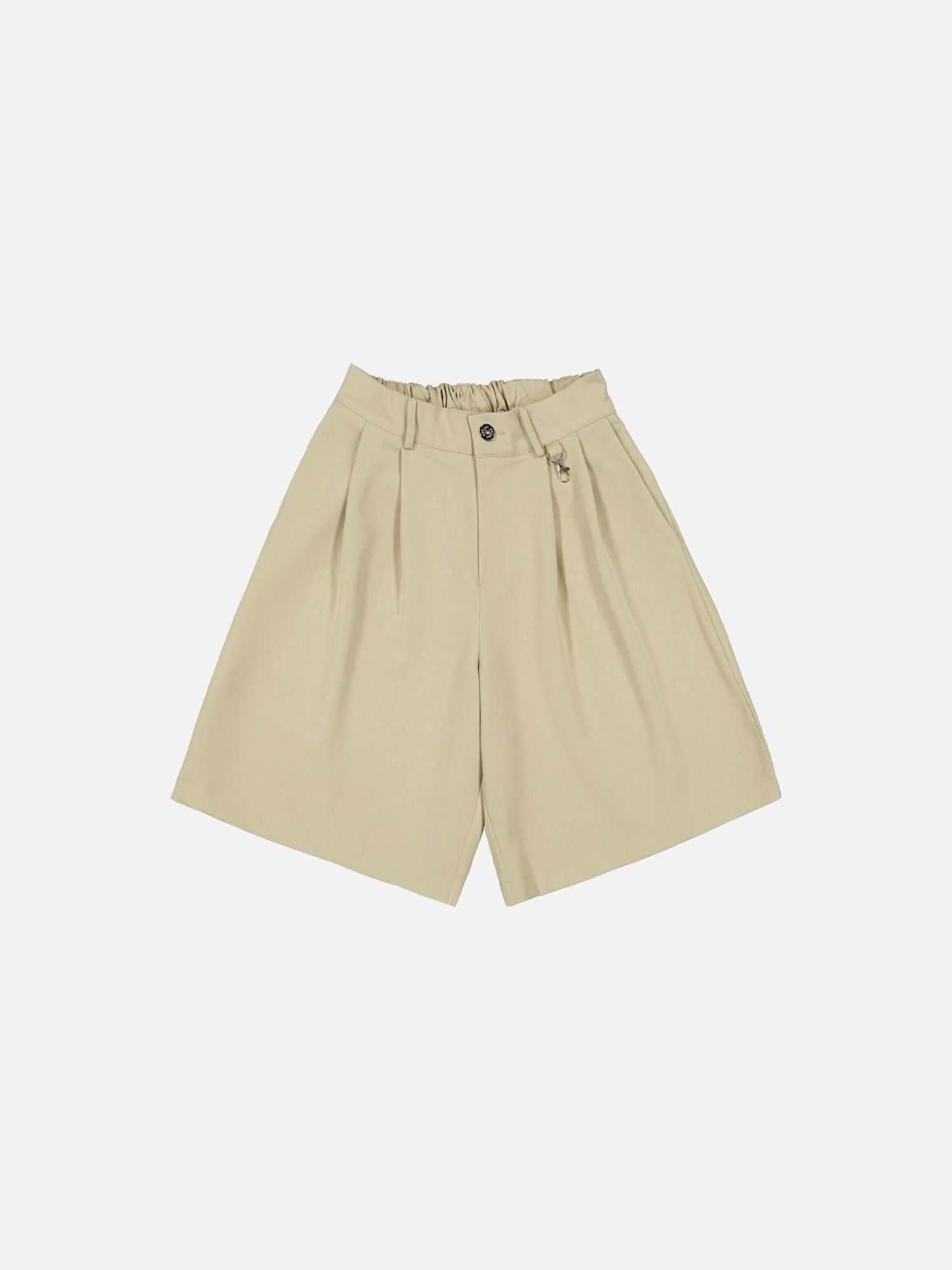 PLEATED SHORT - SAND - SWEATS EU
